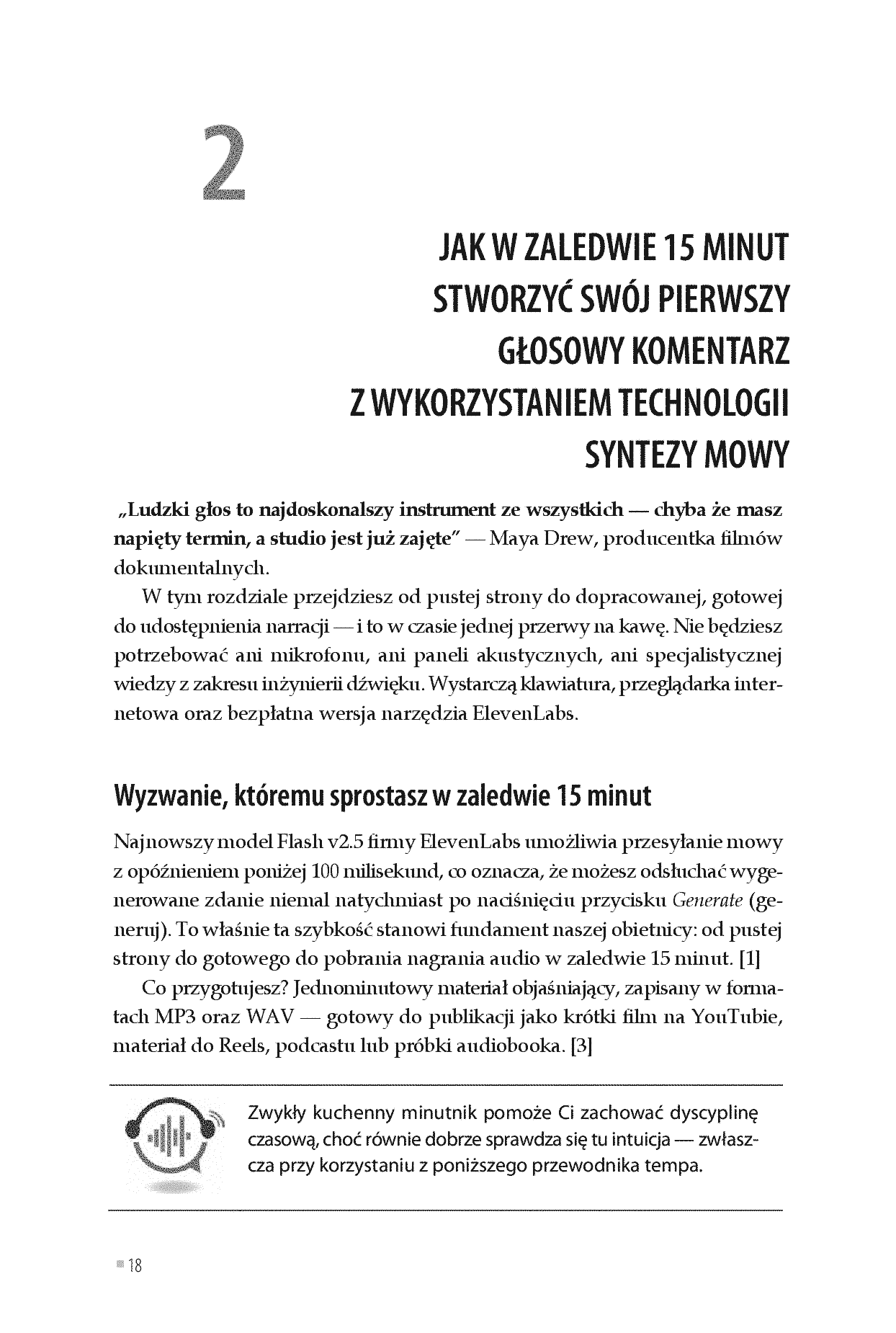 Fragment „ElevenLabs. Zastosowanie w biznesie i twórczości” — strona 14 z 22