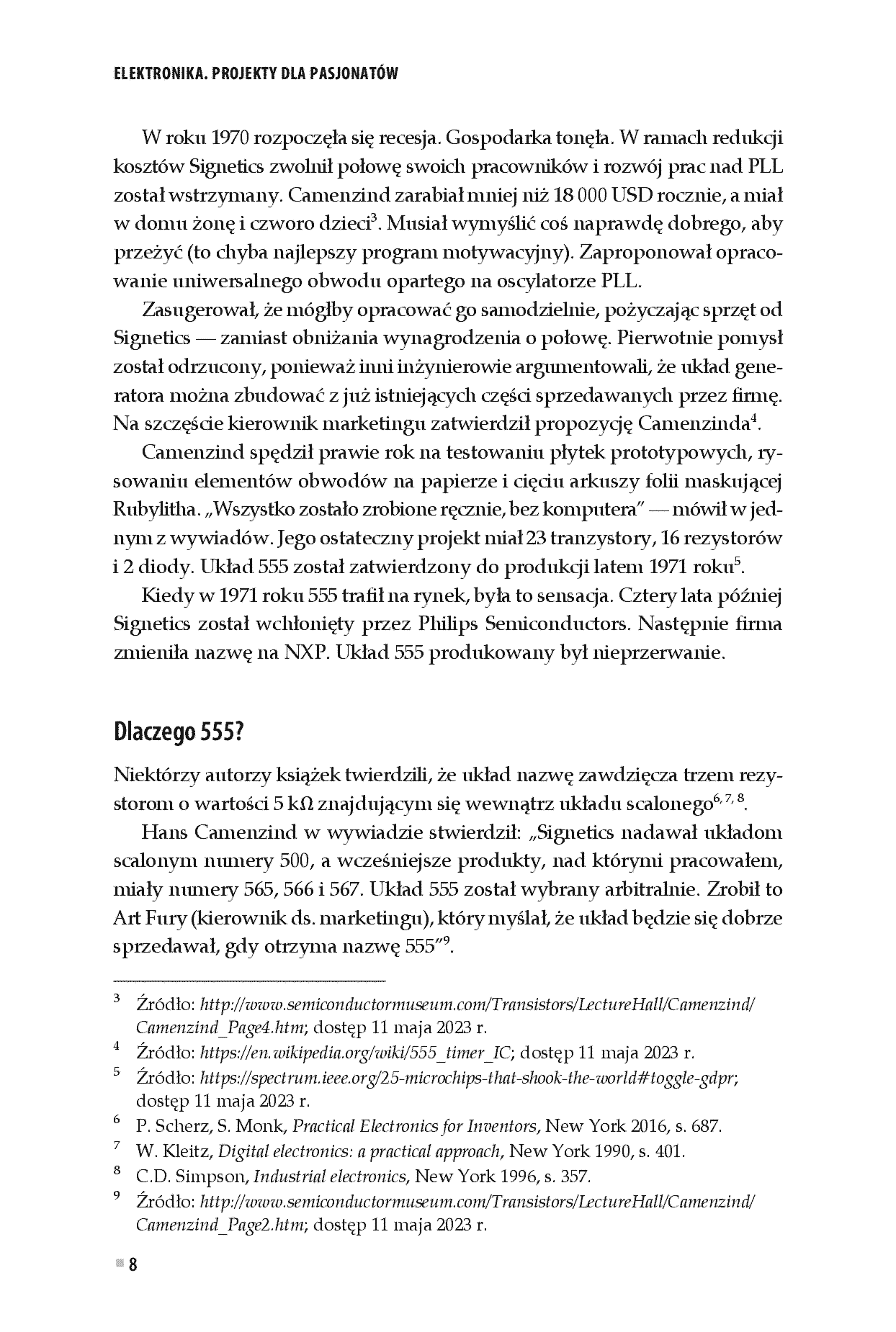 Fragment „Elektronika. Projekty dla pasjonatów” — strona 8 z 20