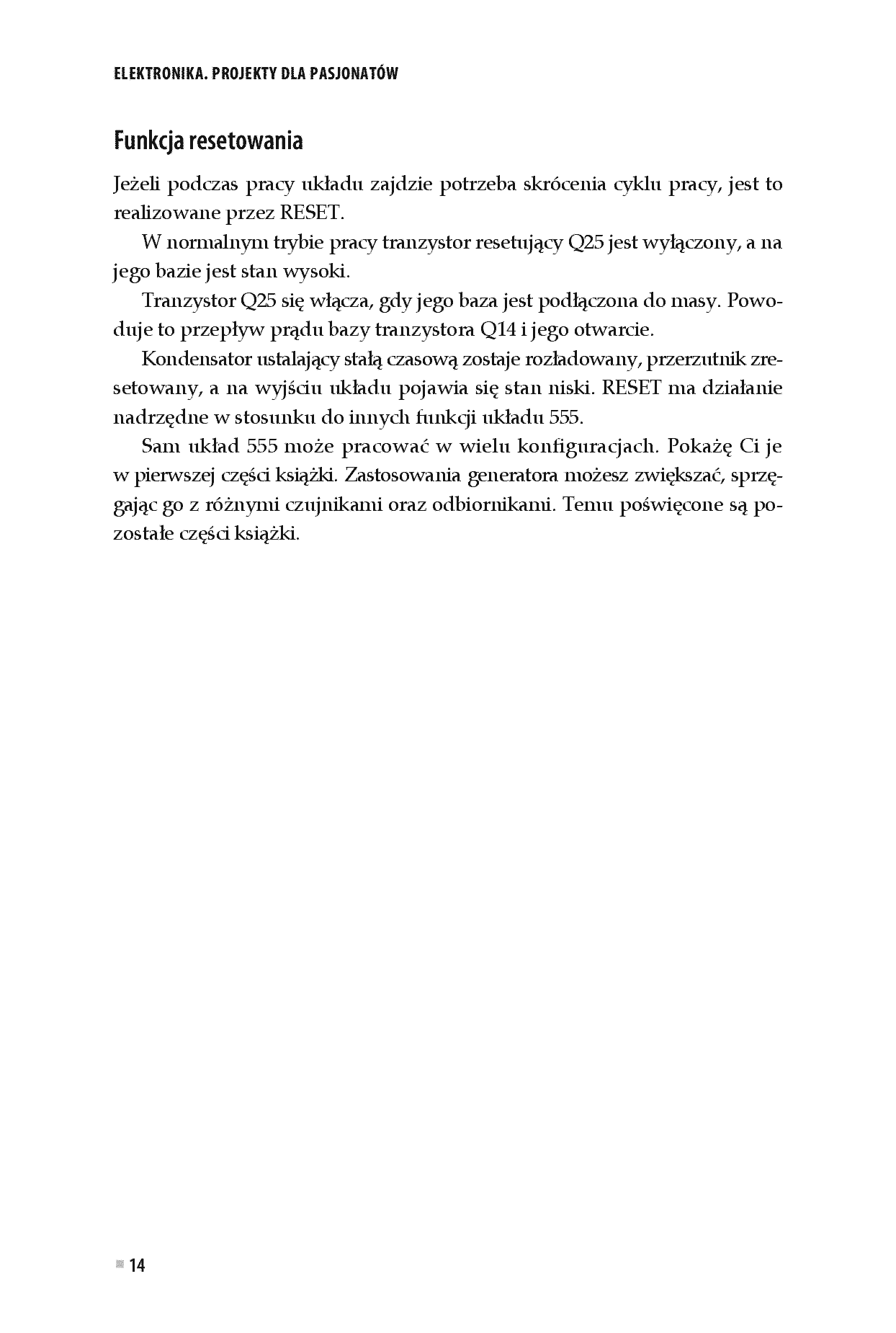 Fragment „Elektronika. Projekty dla pasjonatów” — strona 14 z 20