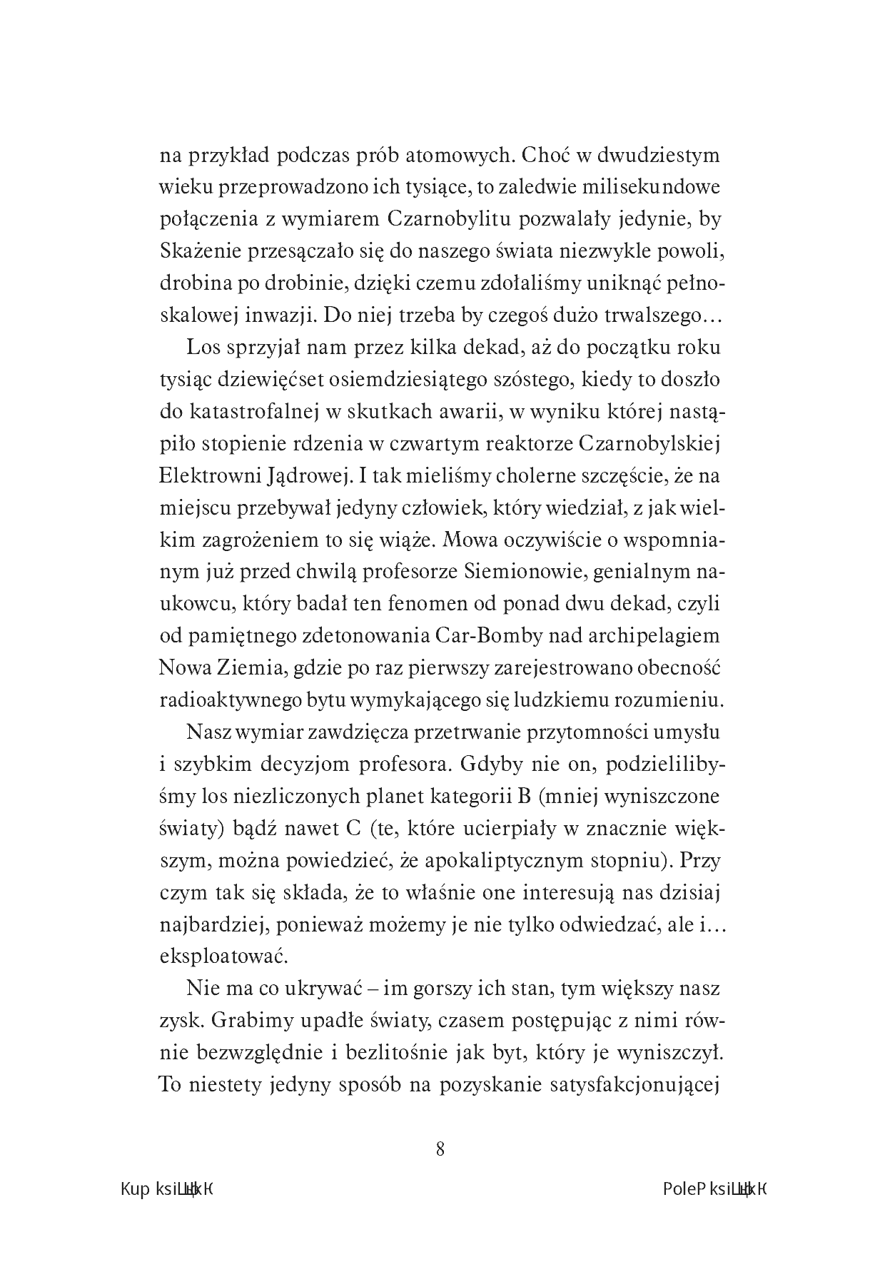 Fragment „Emisariusz. Powieść z Uniwersum gry Chernobylite” — strona 6 z 30