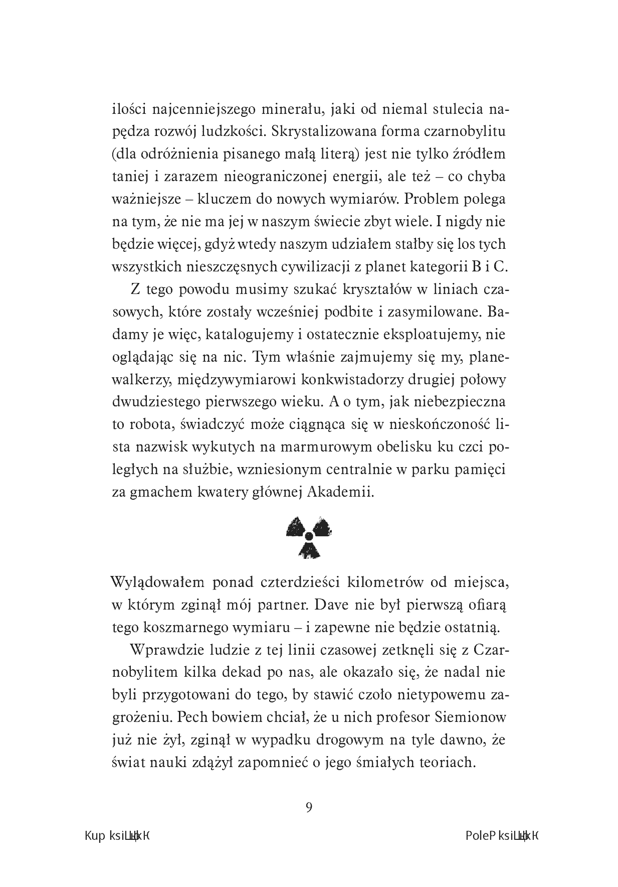 Fragment „Emisariusz. Powieść z Uniwersum gry Chernobylite” — strona 7 z 30