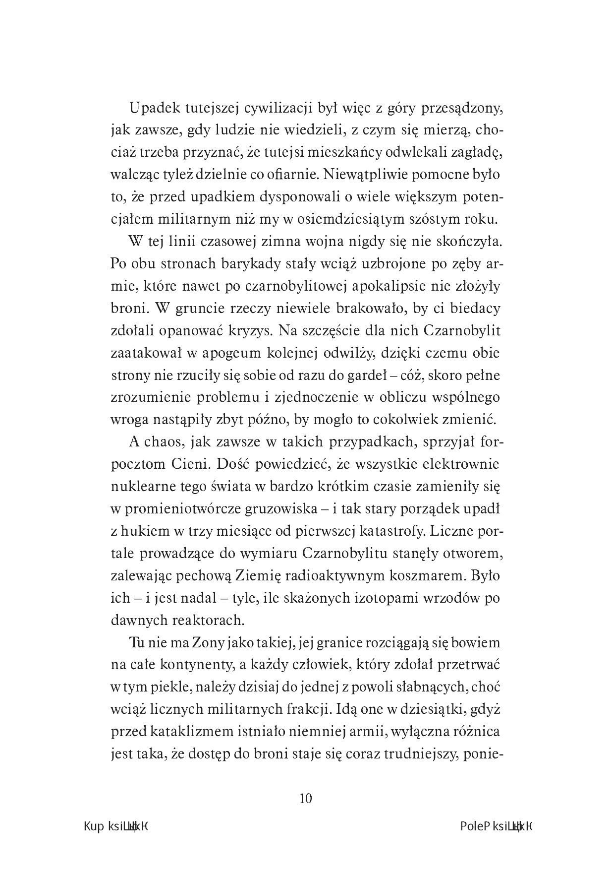 Fragment „Emisariusz. Powieść z Uniwersum gry Chernobylite” — strona 8 z 30