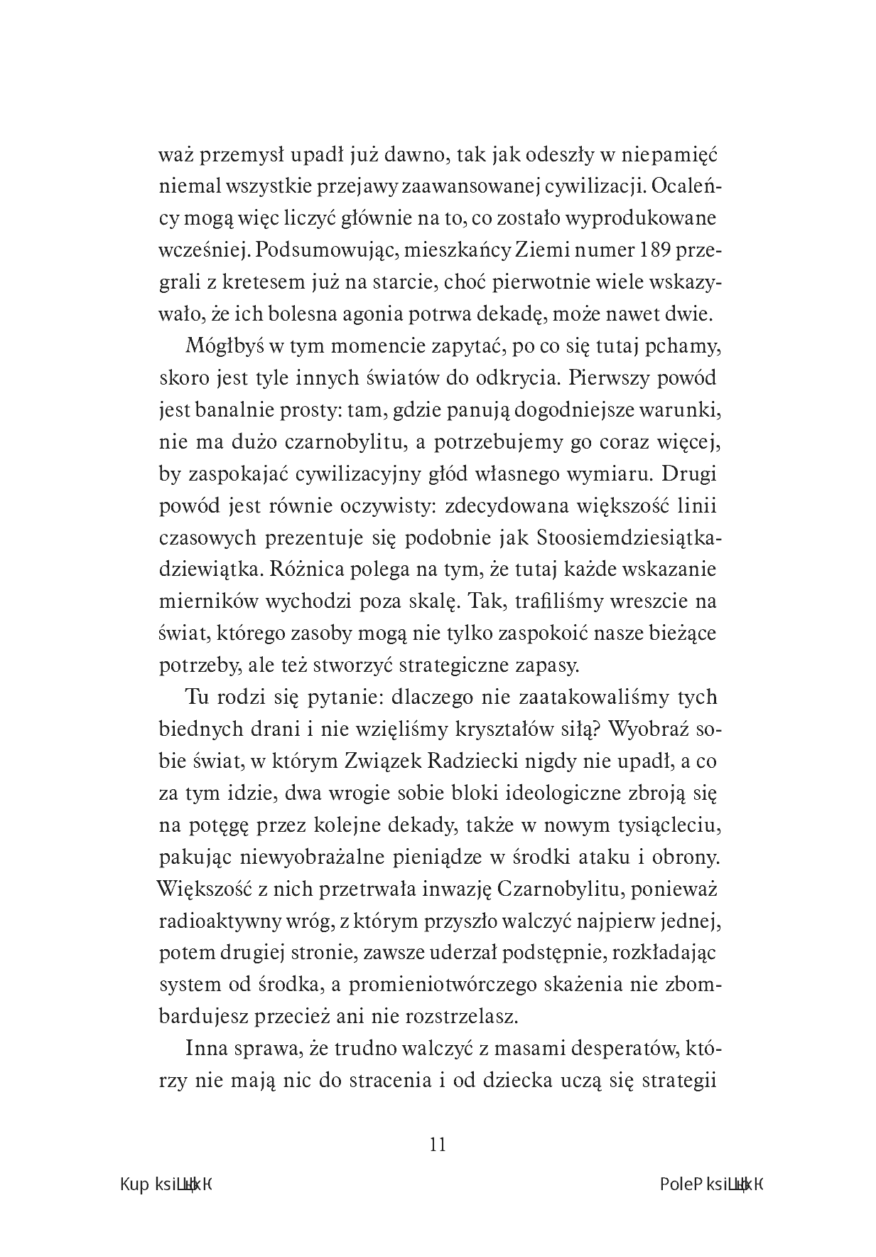 Fragment „Emisariusz. Powieść z Uniwersum gry Chernobylite” — strona 9 z 30