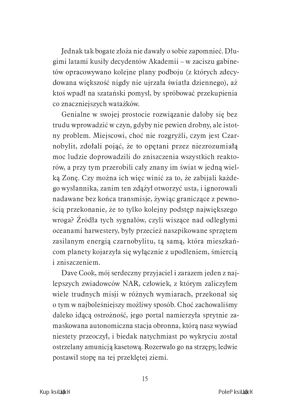 Fragment „Emisariusz. Powieść z Uniwersum gry Chernobylite” — strona 13 z 30