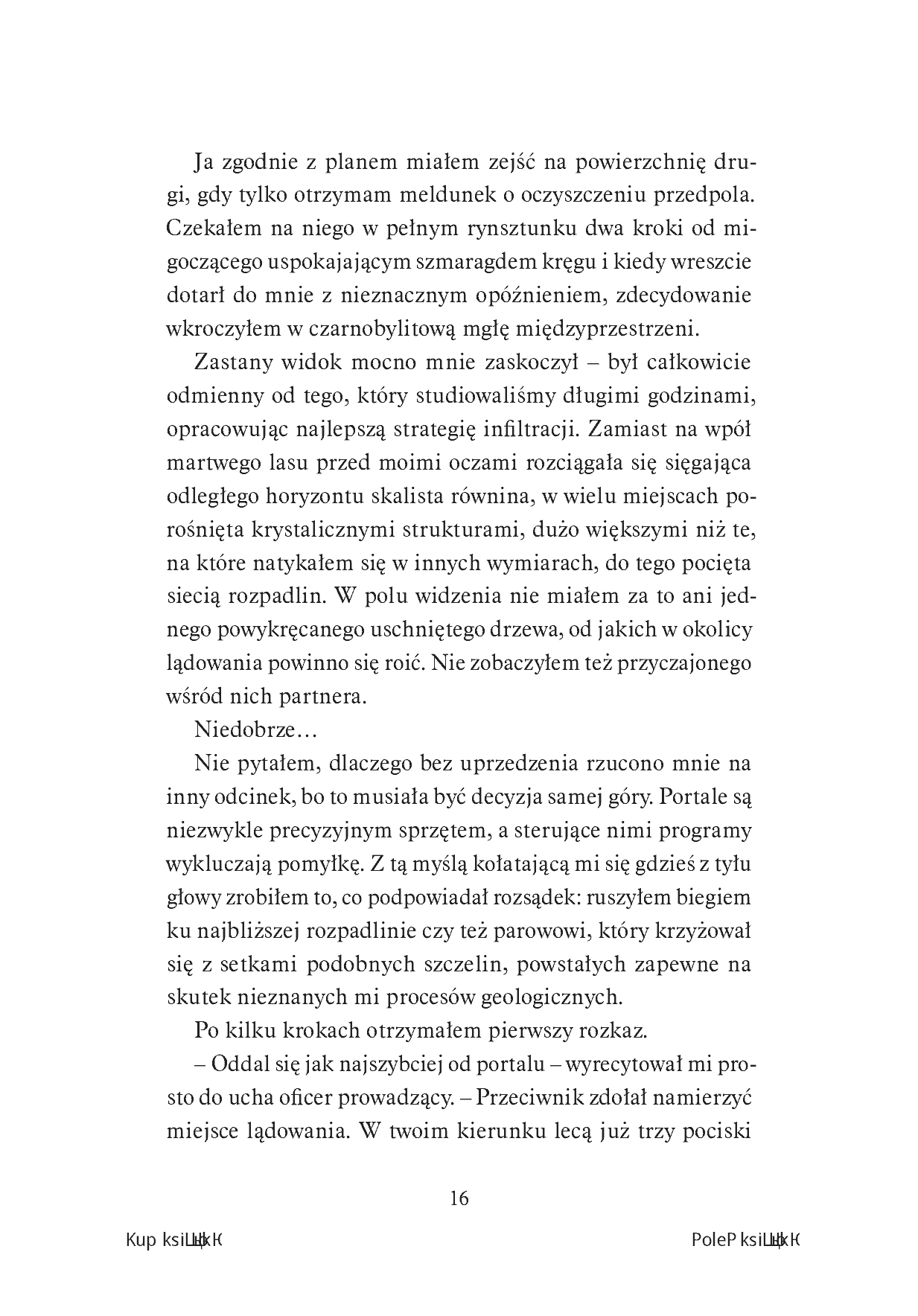 Fragment „Emisariusz. Powieść z Uniwersum gry Chernobylite” — strona 14 z 30