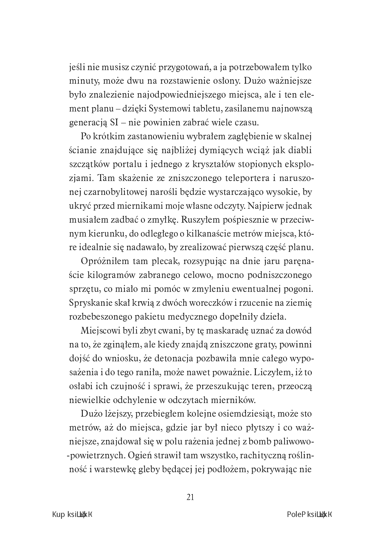 Fragment „Emisariusz. Powieść z Uniwersum gry Chernobylite” — strona 19 z 30