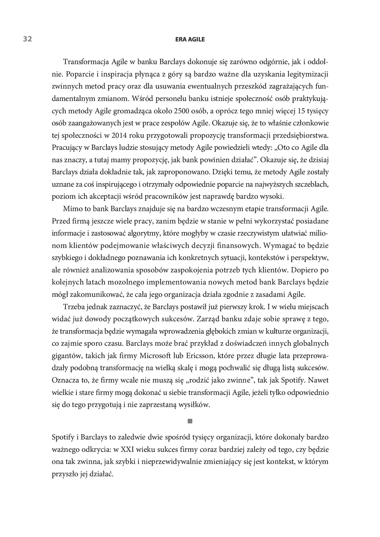 Fragment „Era Agile. O tym, jak sprytne firmy kształtują swoją efektywność” — strona 14 z 30