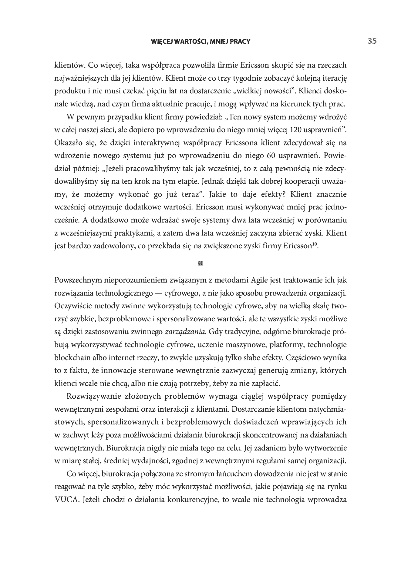Fragment „Era Agile. O tym, jak sprytne firmy kształtują swoją efektywność” — strona 17 z 30