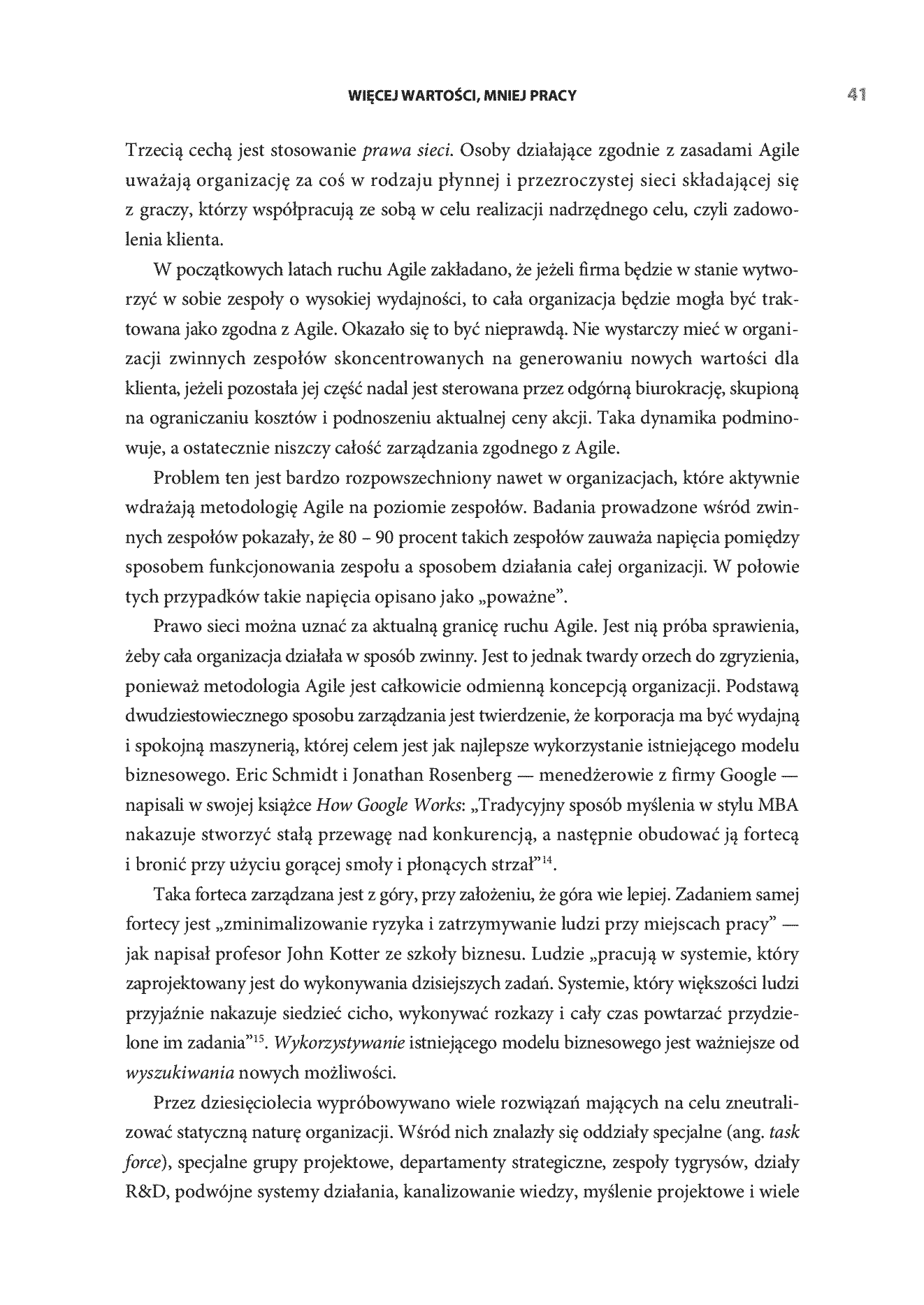 Fragment „Era Agile. O tym, jak sprytne firmy kształtują swoją efektywność” — strona 23 z 30