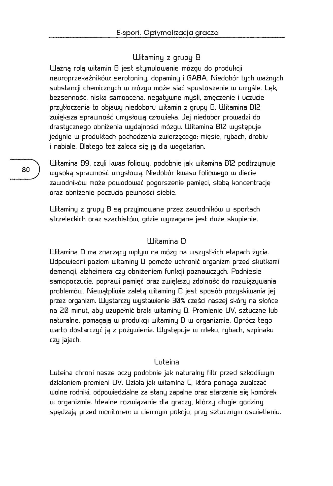 Fragment „E-sport. Optymalizacja gracza” — strona 14 z 24