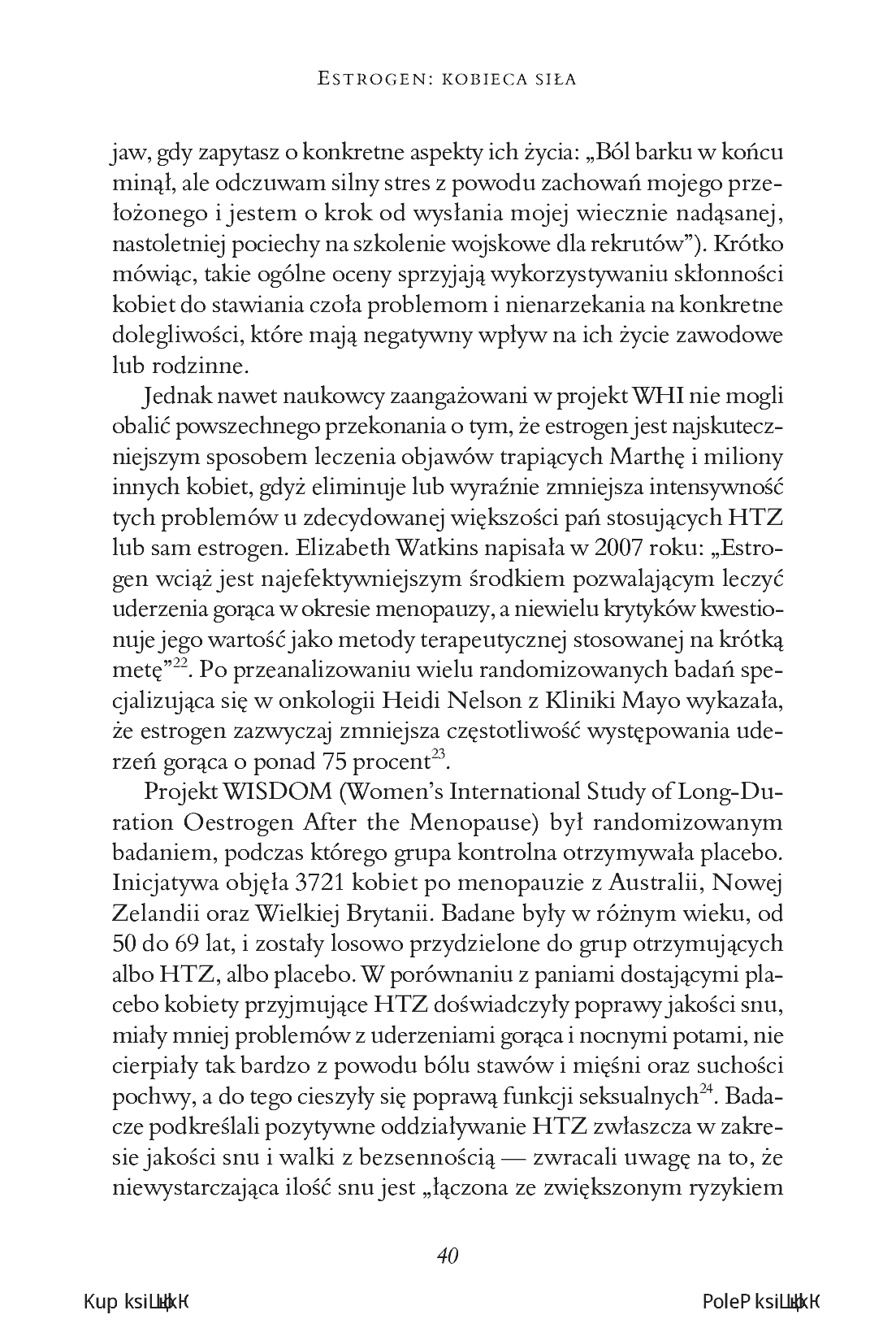 Fragment „Estrogen: kobieca siła. Dlaczego hormonalna terapia menopauzalna chroni zdrowie, wydłuża życie i dodaje sił” — strona 20 z 30