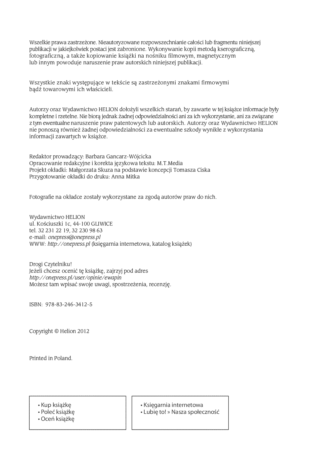 Fragment „E-wangeliści. Ucz się od najlepszych twórców polskiego internetu” — strona 2 z 17