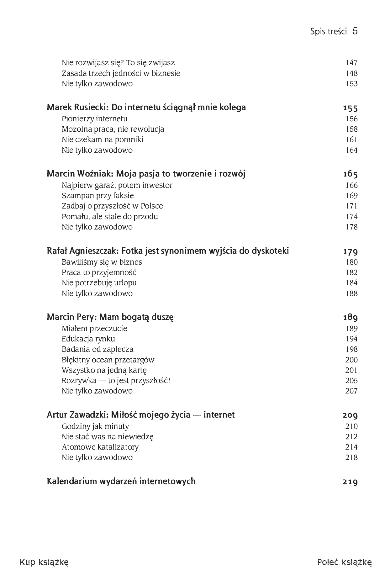 Fragment „E-wangeliści. Ucz się od najlepszych twórców polskiego internetu” — strona 5 z 17