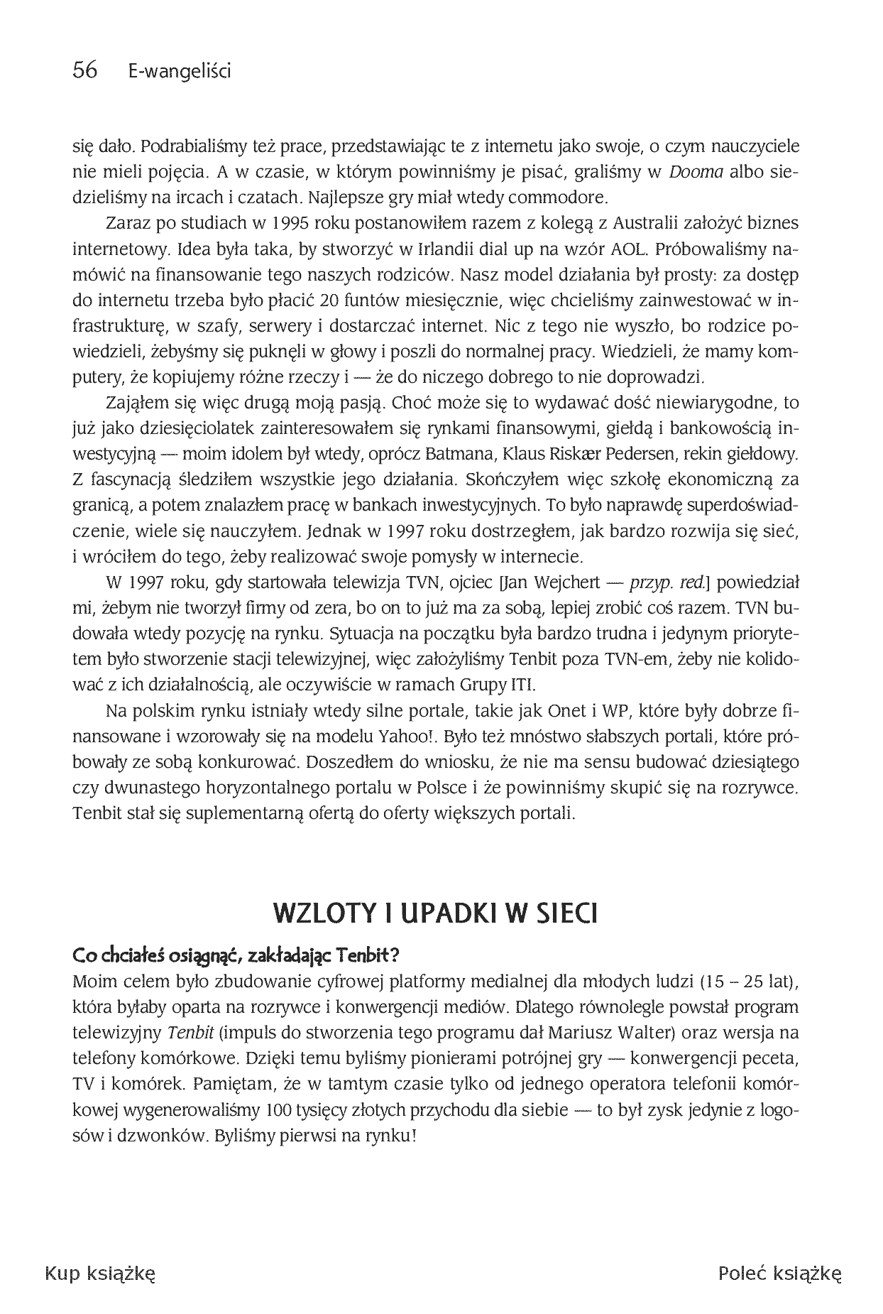 Fragment „E-wangeliści. Ucz się od najlepszych twórców polskiego internetu” — strona 8 z 17
