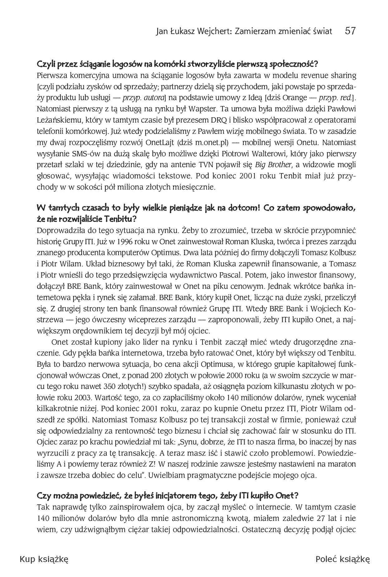 Fragment „E-wangeliści. Ucz się od najlepszych twórców polskiego internetu” — strona 9 z 17