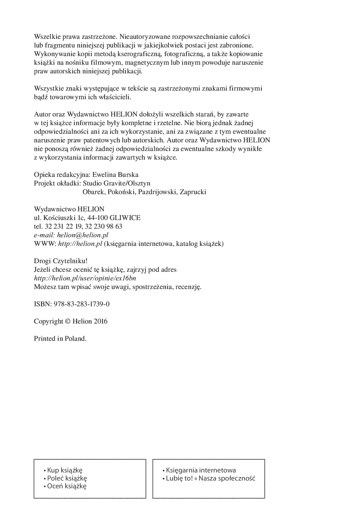 Fragment „Excel 2016 PL w biurze i nie tylko” — strona 2 z 30