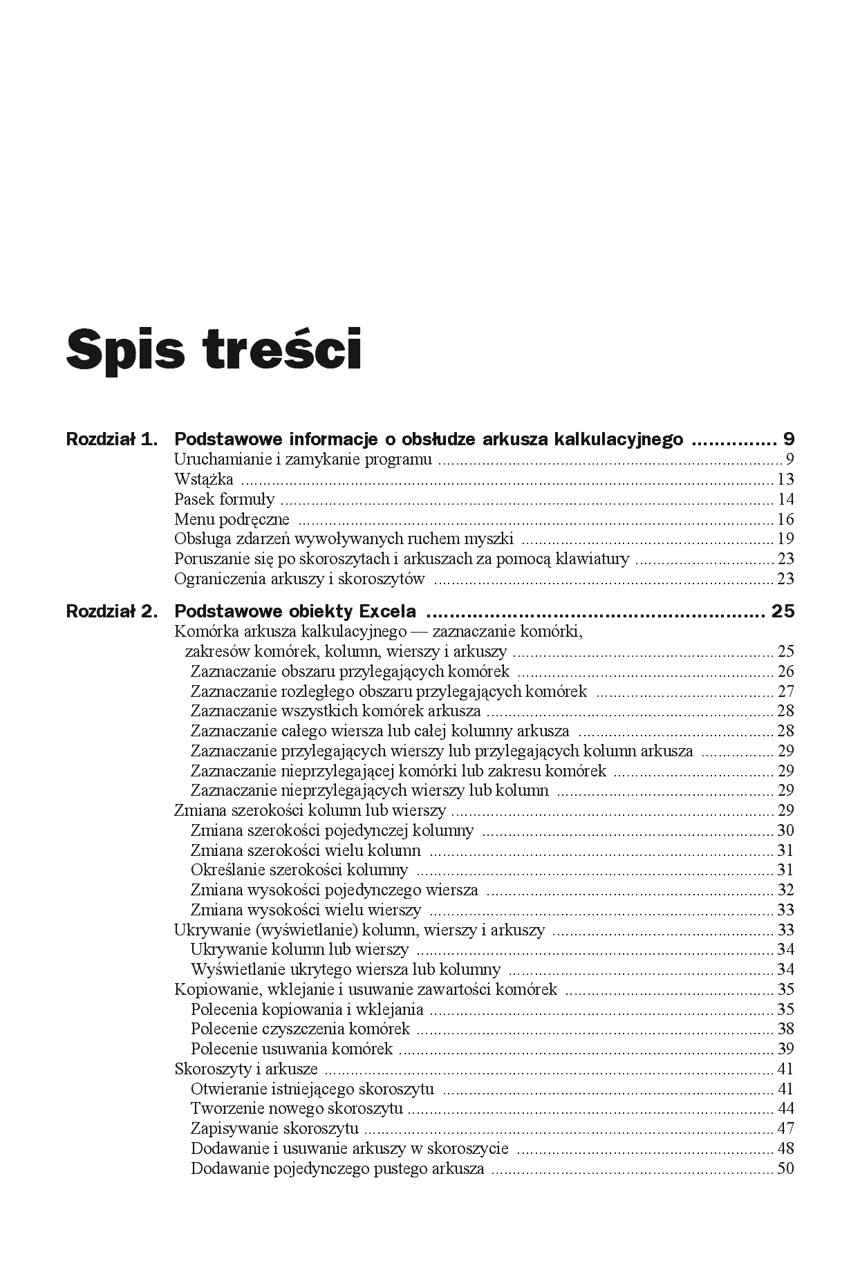 Fragment „Excel 2016 PL w biurze i nie tylko” — strona 3 z 30