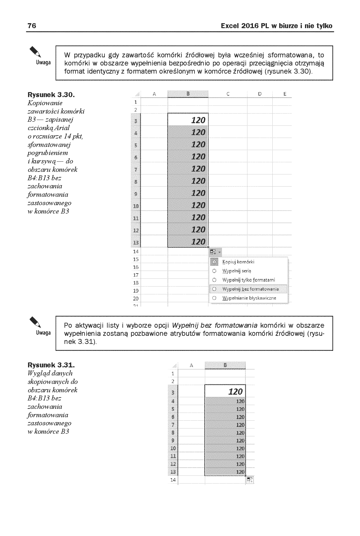 Fragment „Excel 2016 PL w biurze i nie tylko” — strona 20 z 30