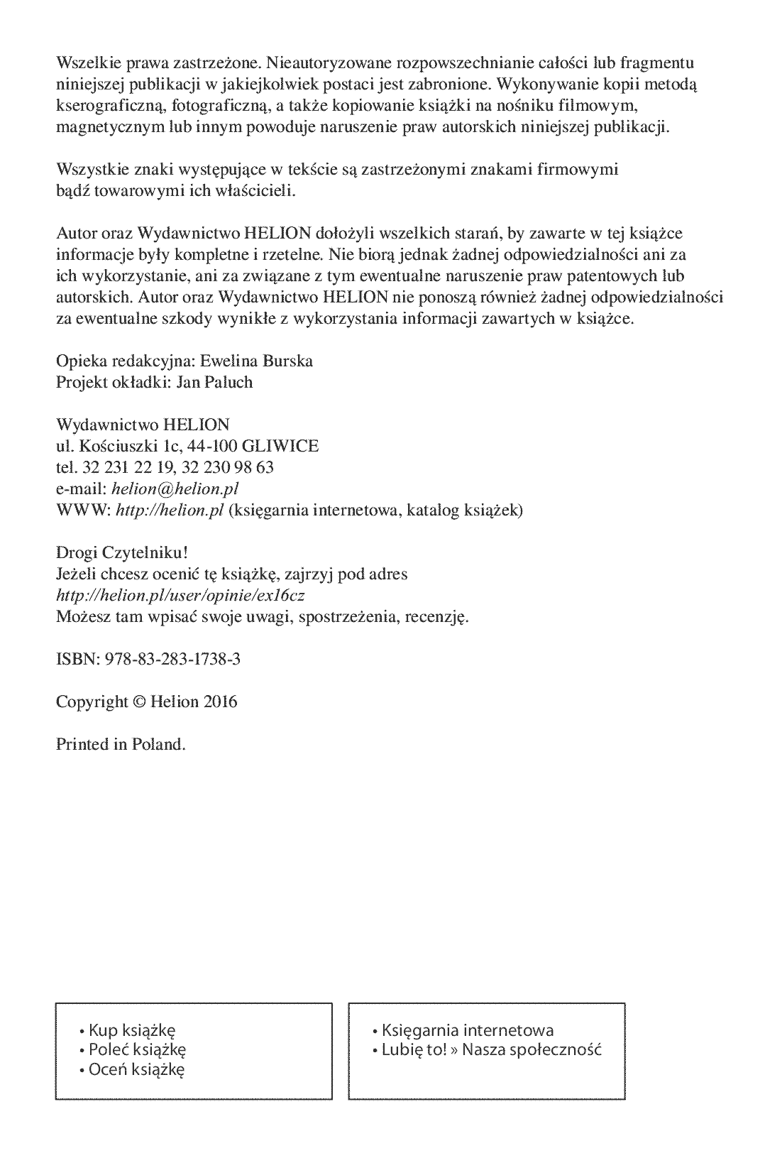 Fragment „Excel 2016 PL. Ćwiczenia zaawansowane” — strona 2 z 20