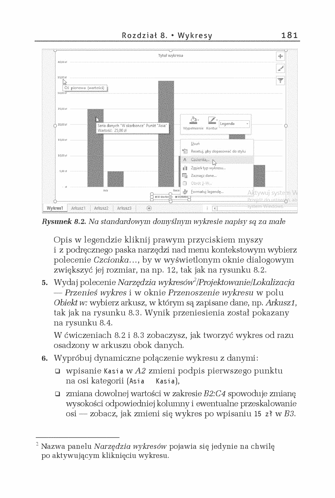 Fragment „Excel 2016 PL. Ćwiczenia zaawansowane” — strona 9 z 20