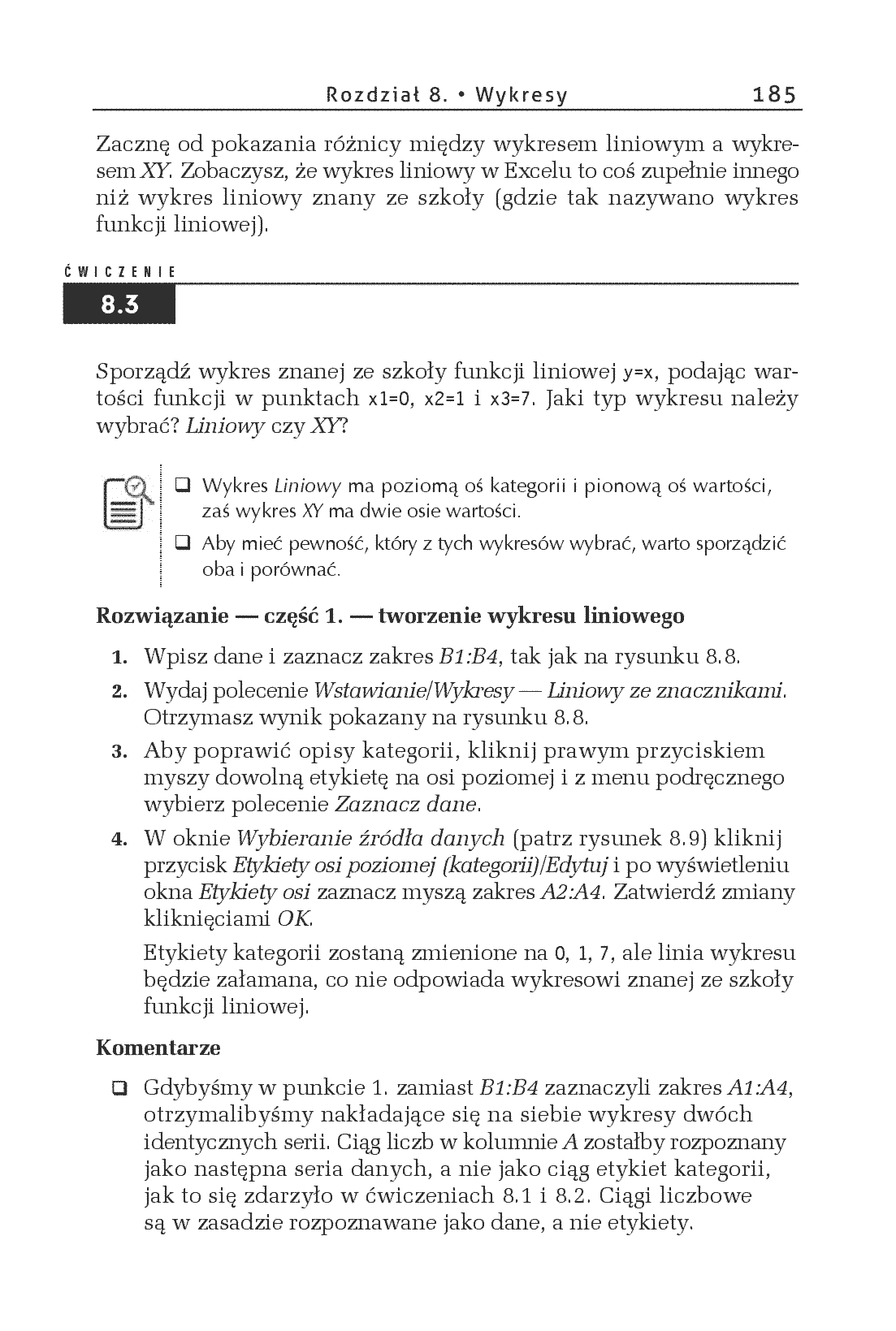 Fragment „Excel 2016 PL. Ćwiczenia zaawansowane” — strona 13 z 20