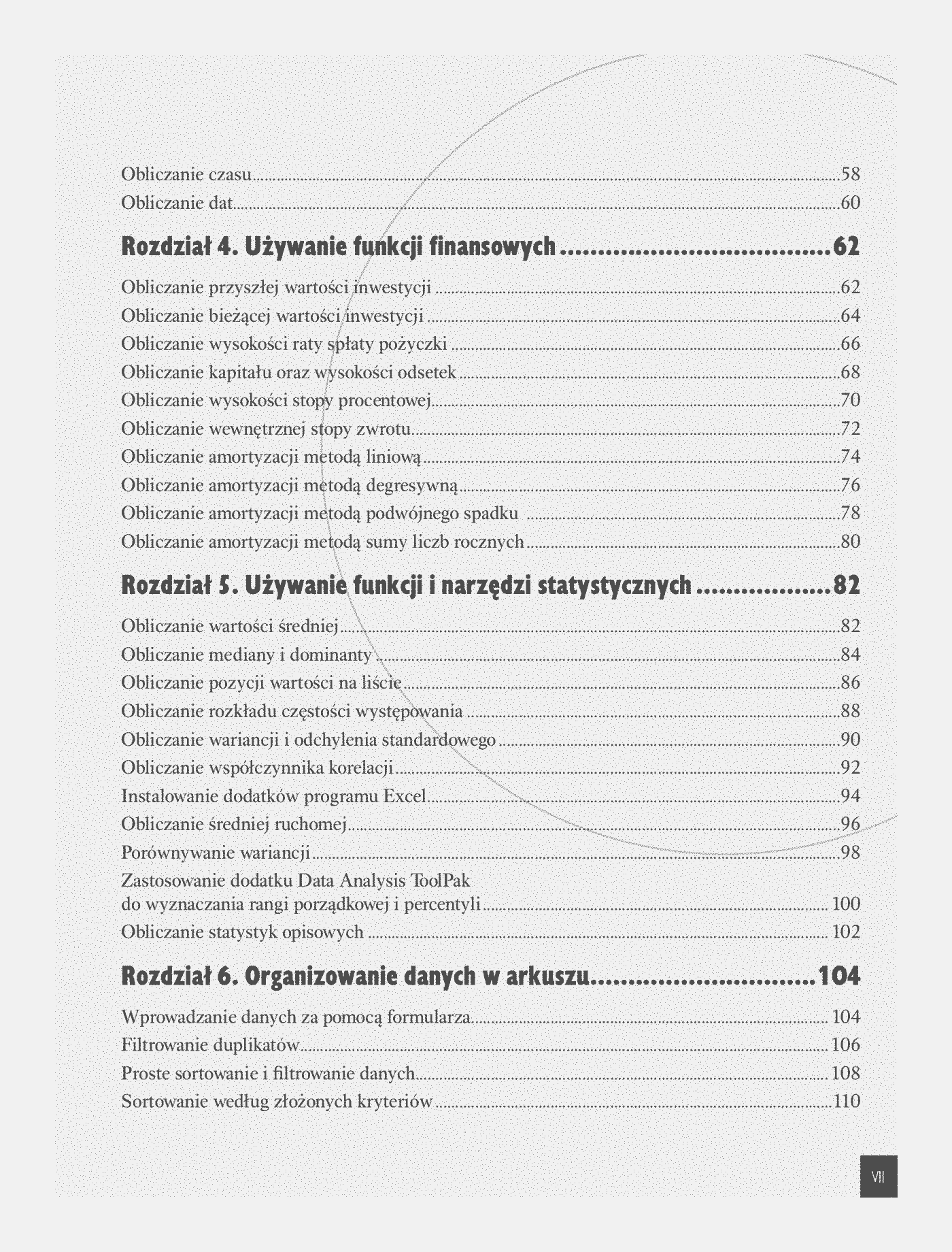 Fragment „Excel 2007 PL. Analiza danych, wykresy, tabele przestawne. Niebieski podręcznik” — strona 3 z 22