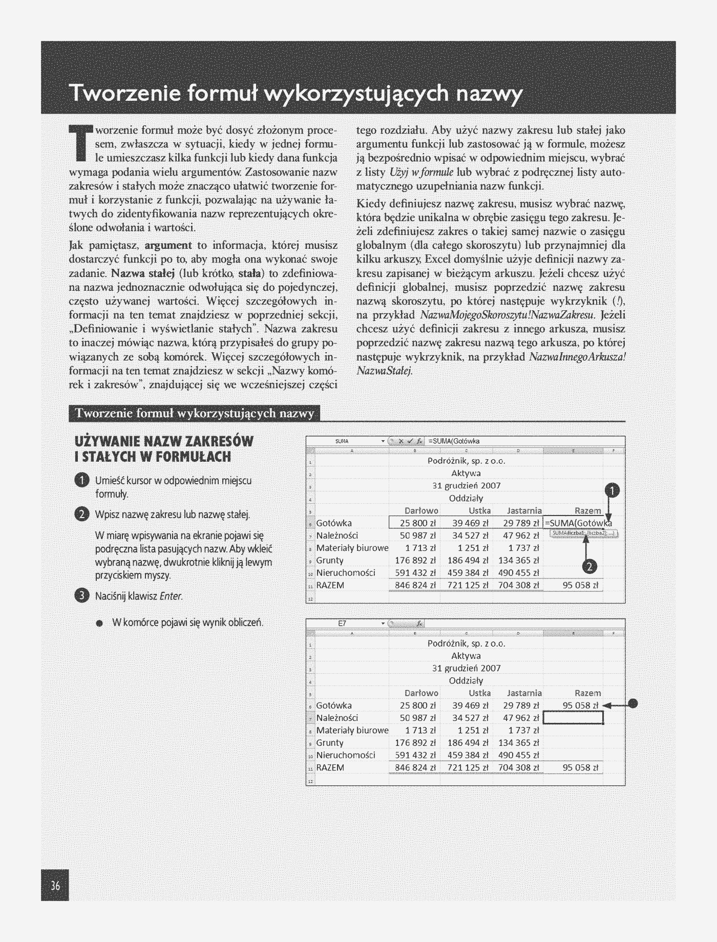 Fragment „Excel 2007 PL. Analiza danych, wykresy, tabele przestawne. Niebieski podręcznik” — strona 17 z 22