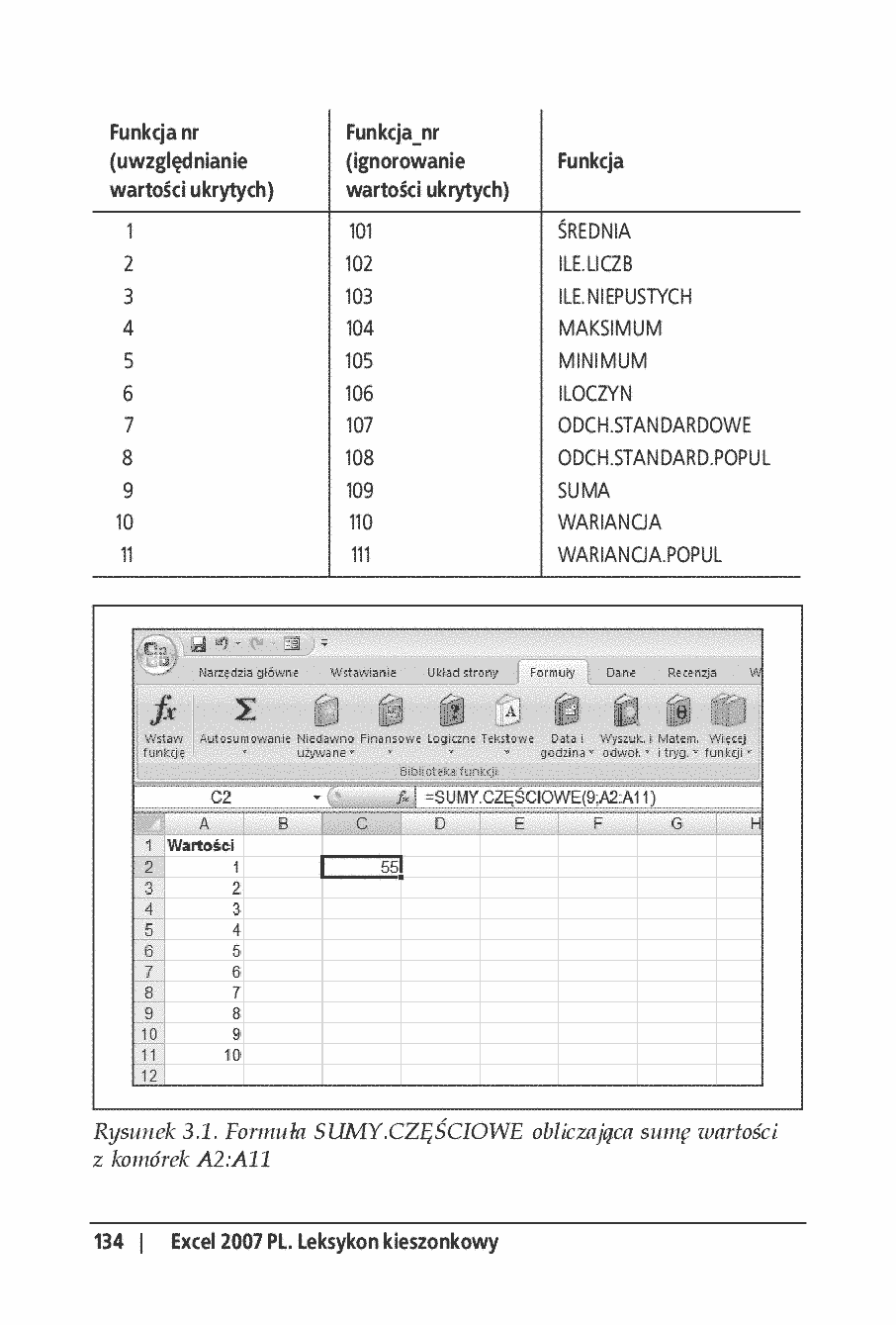 Fragment „Excel 2007 PL. Leksykon kieszonkowy. Wydanie II” — strona 10 z 30