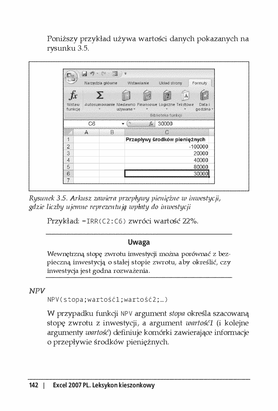 Fragment „Excel 2007 PL. Leksykon kieszonkowy. Wydanie II” — strona 18 z 30
