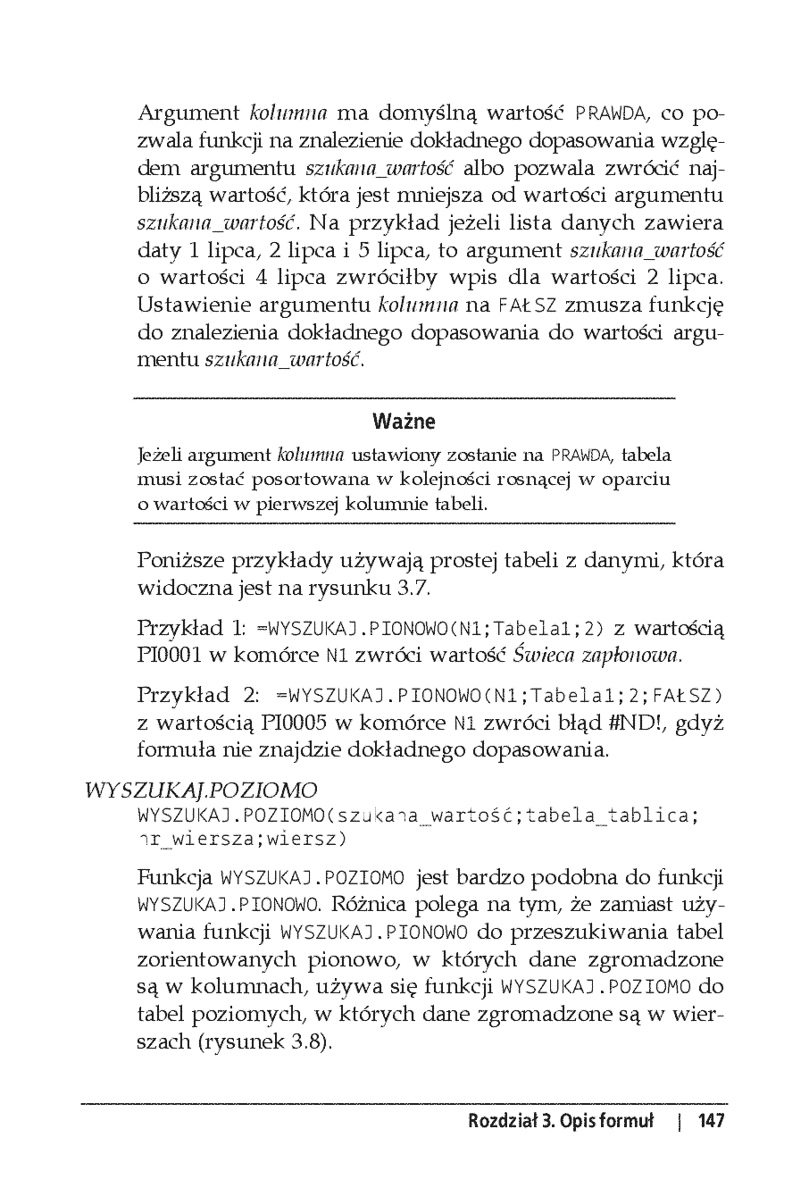 Fragment „Excel 2007 PL. Leksykon kieszonkowy. Wydanie II” — strona 23 z 30
