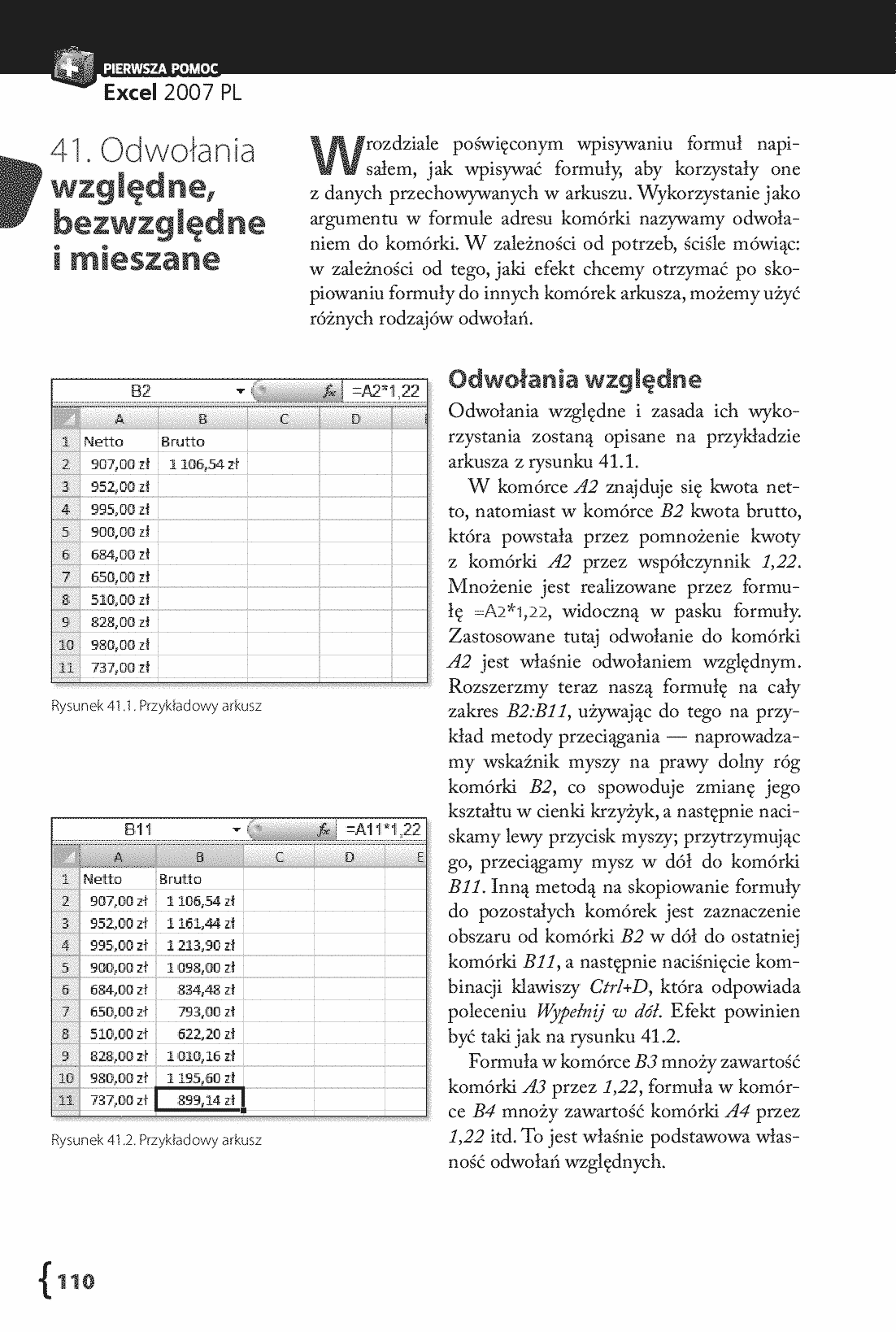 Fragment „Excel 2007 PL. Pierwsza pomoc” — strona 9 z 10