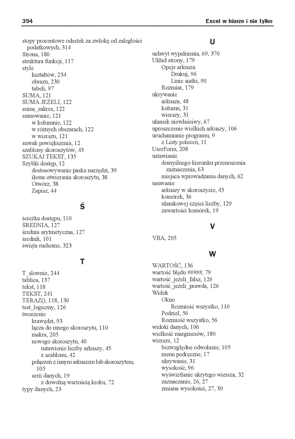 Fragment „Excel w biurze i nie tylko. Wydanie III” — strona 28 z 30