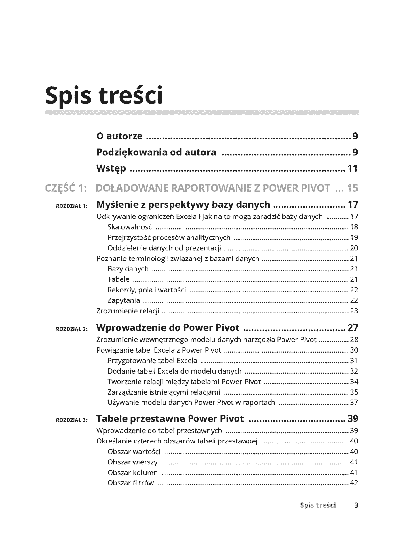 Fragment „Excel Power Pivot i Power Query dla bystrzaków. Wydanie II” — strona 3 z 30
