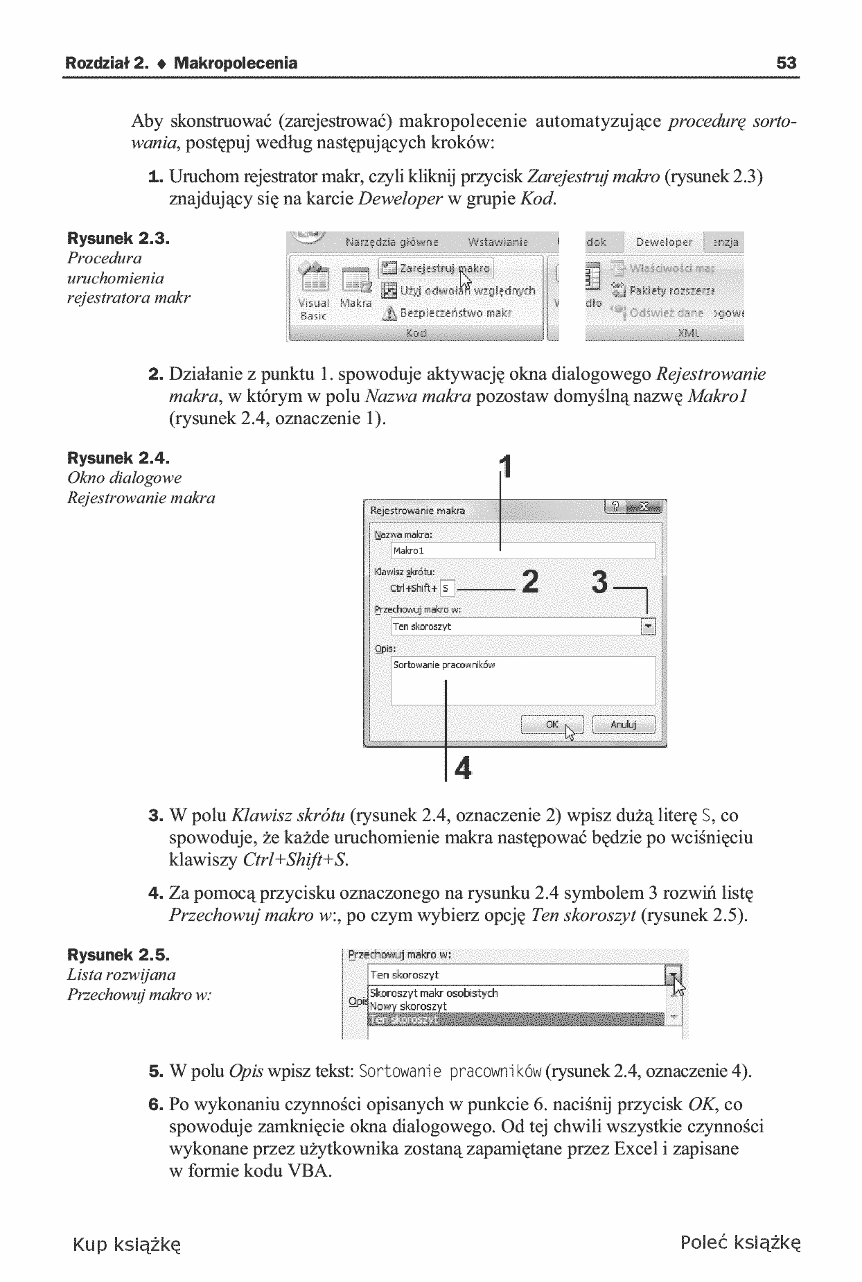 Fragment „Excel. Tworzenie zaawansowanych aplikacji” — strona 15 z 30
