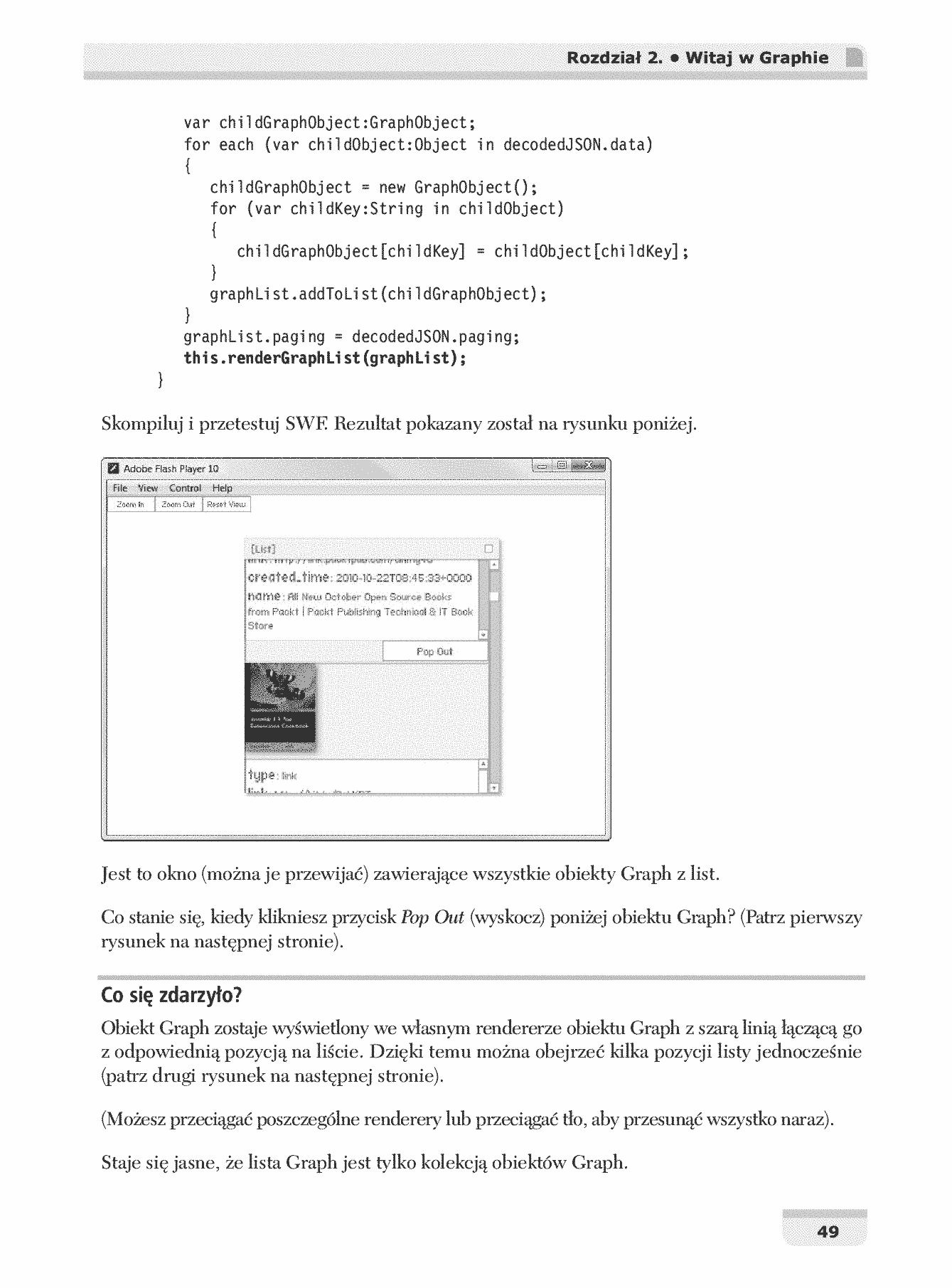 Fragment „Facebook Graph API. Tworzenie rozbudowanych rozwiązań we Flashu” — strona 27 z 30