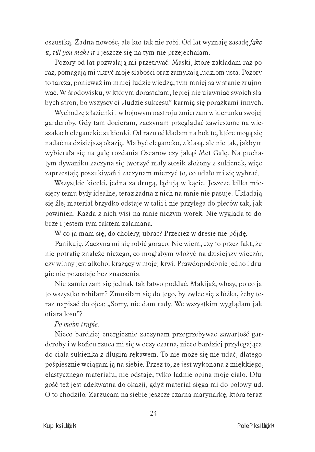 Fragment „Fake Closeness” — strona 22 z 30