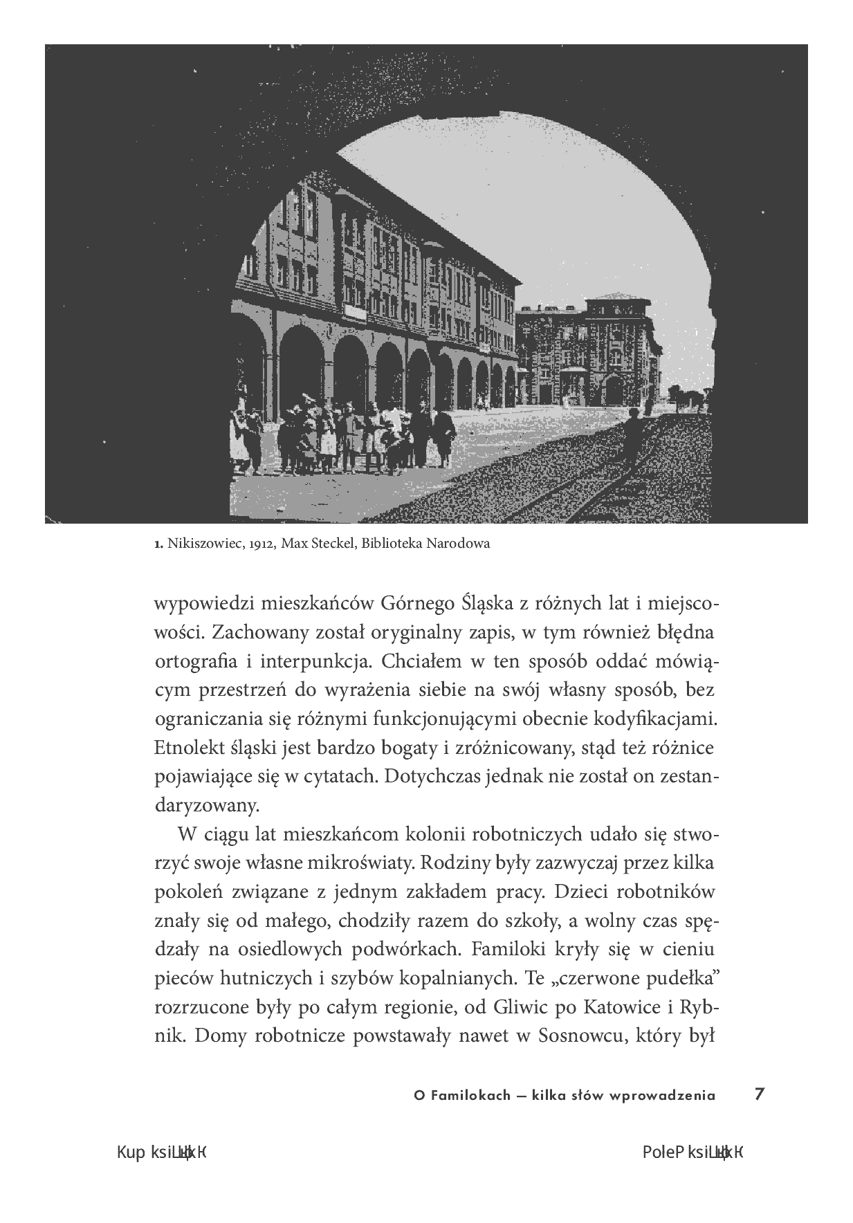 Fragment „Familoki. Śląskie mikrokosmosy. Opowieści o mieszkańcach ceglanych domów” — strona 7 z 16