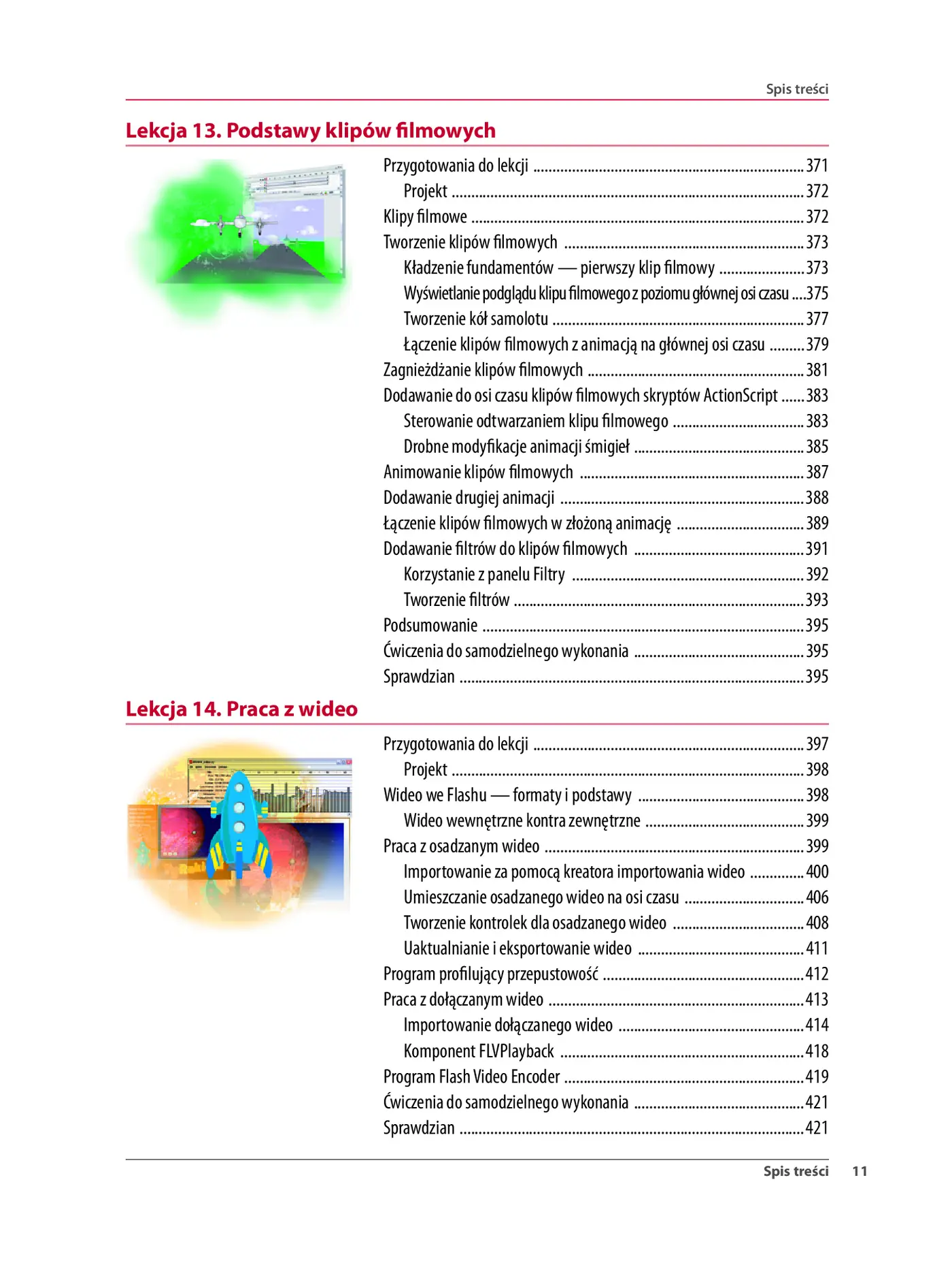 Fragment „Flash CS3 PL. Multimedialny trener” — strona 10 z 30