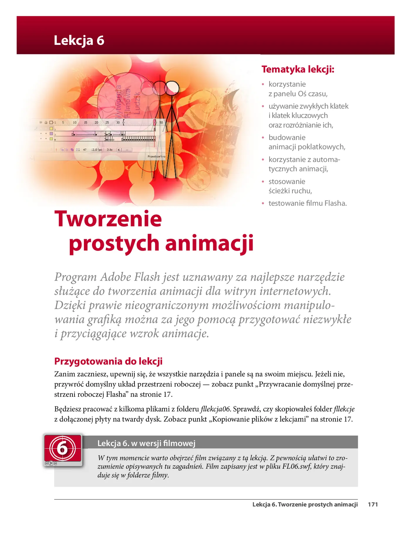 Fragment „Flash CS3 PL. Multimedialny trener” — strona 12 z 30