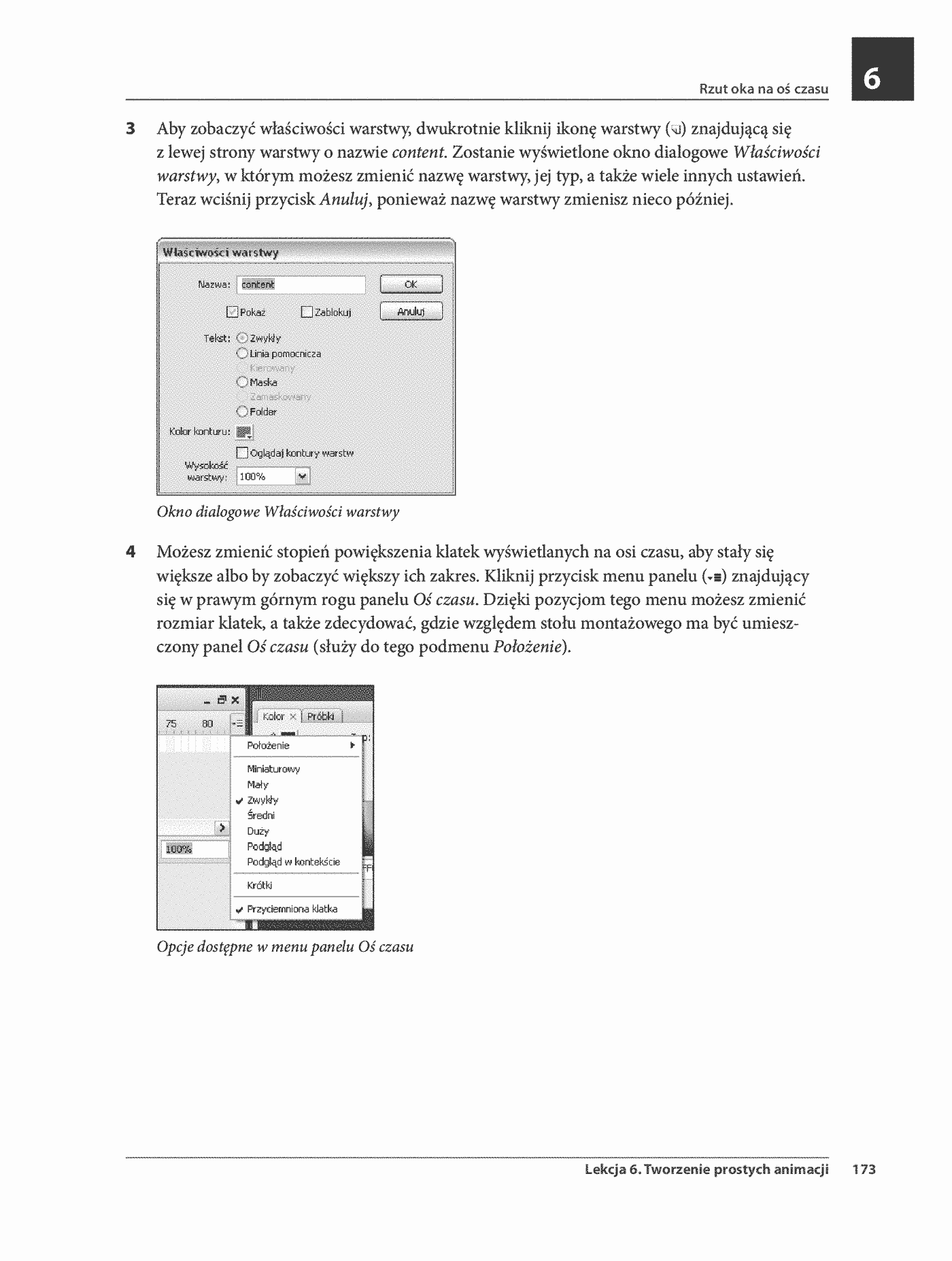 Fragment „Flash CS3 PL. Multimedialny trener” — strona 14 z 30