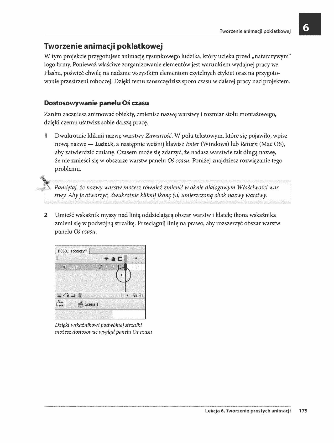 Fragment „Flash CS3 PL. Multimedialny trener” — strona 16 z 30