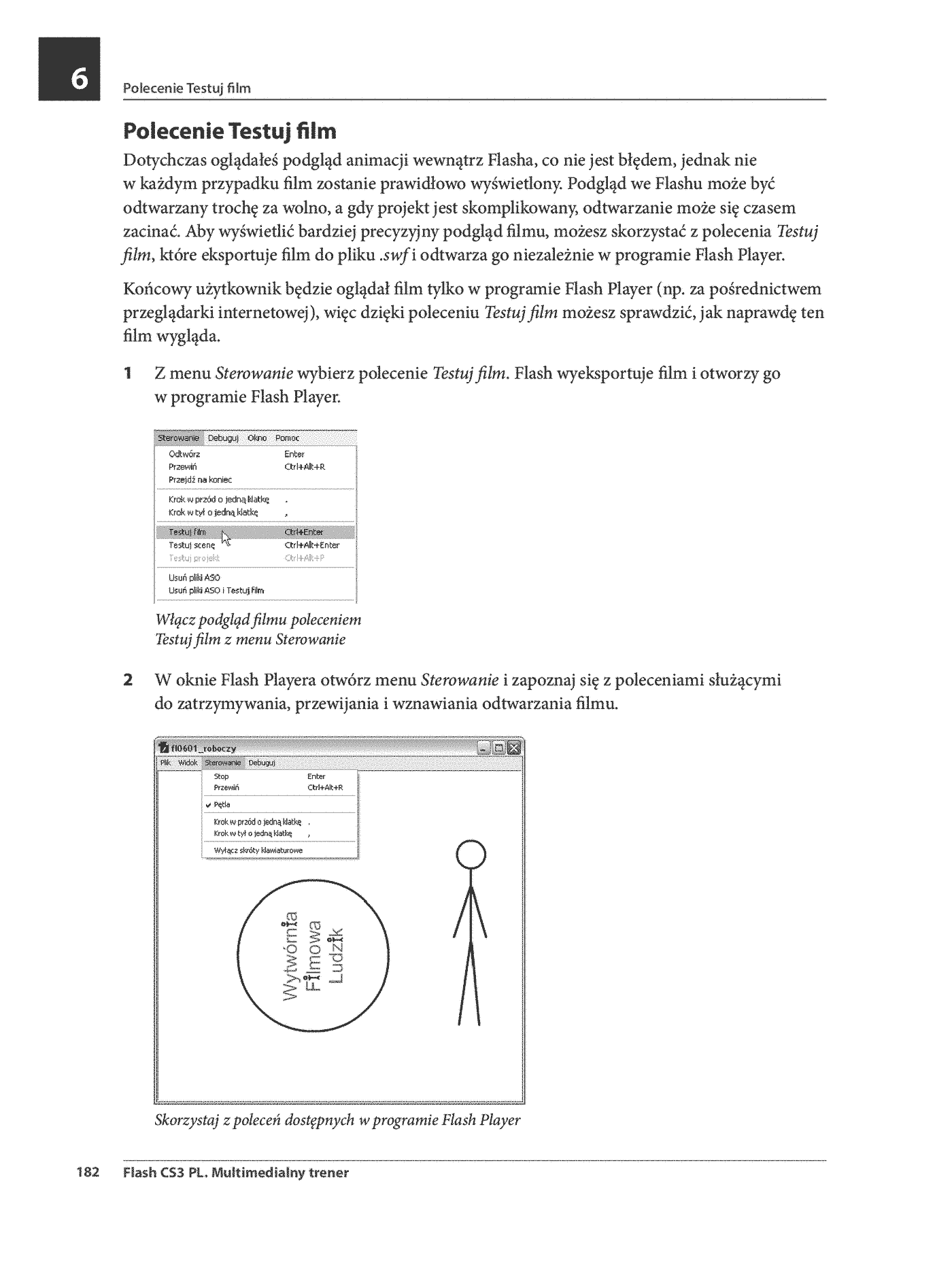 Fragment „Flash CS3 PL. Multimedialny trener” — strona 23 z 30