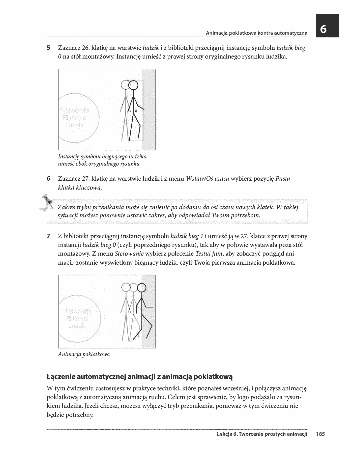 Fragment „Flash CS3 PL. Multimedialny trener” — strona 26 z 30