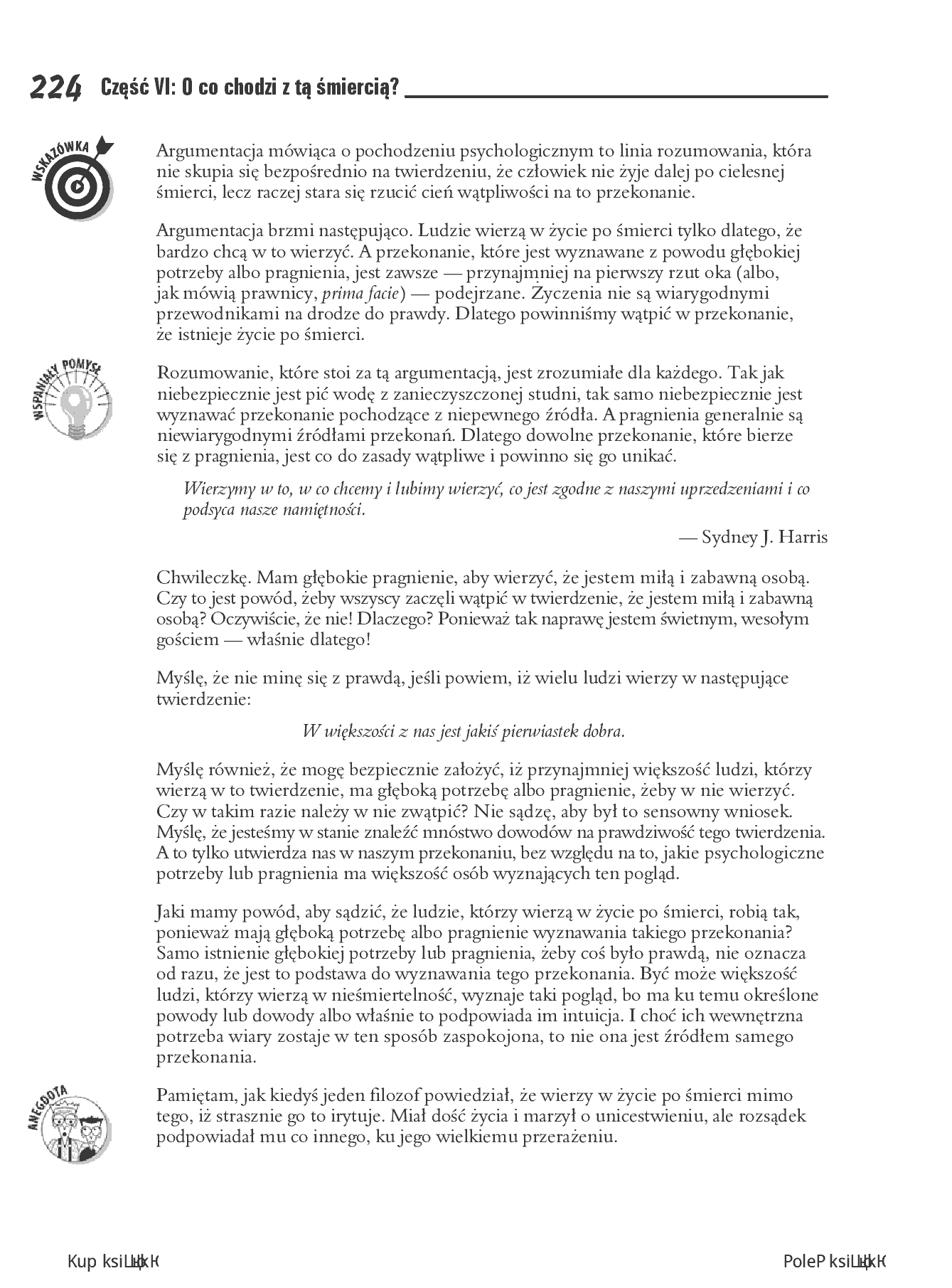 Fragment „Filozofia dla bystrzaków” — strona 12 z 30