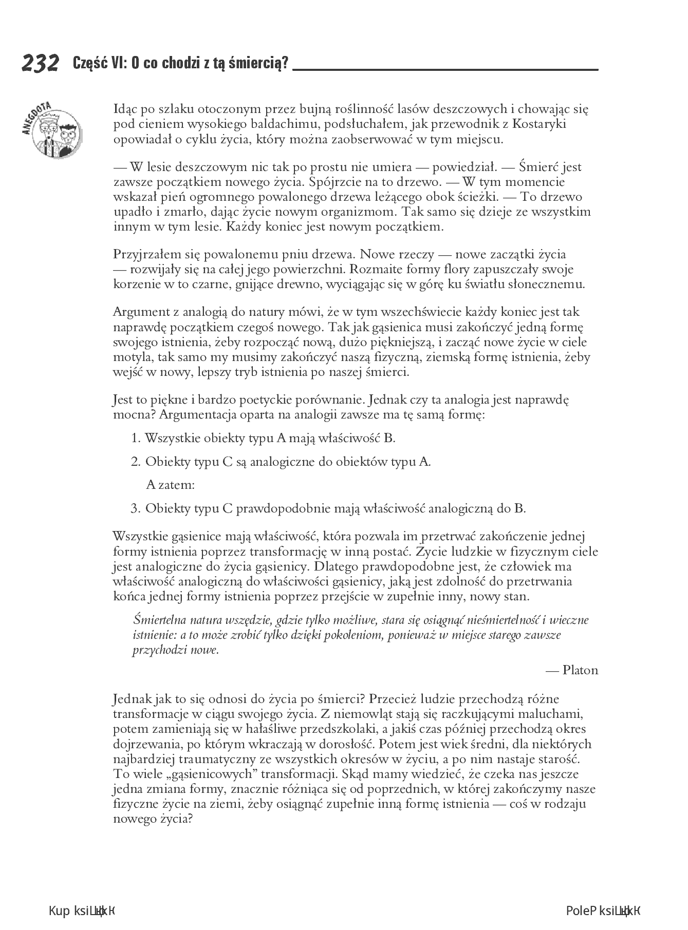 Fragment „Filozofia dla bystrzaków” — strona 20 z 30