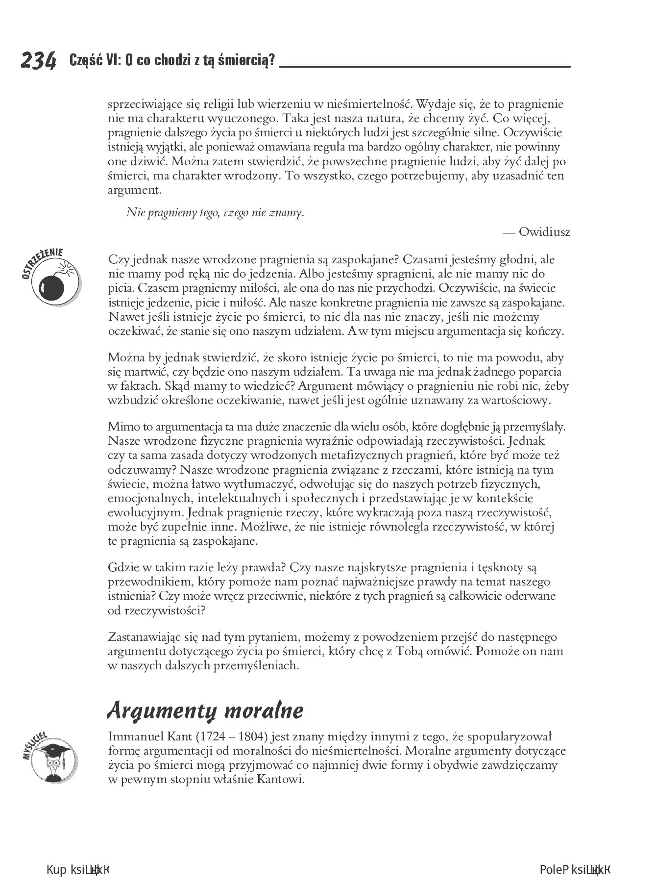 Fragment „Filozofia dla bystrzaków” — strona 22 z 30