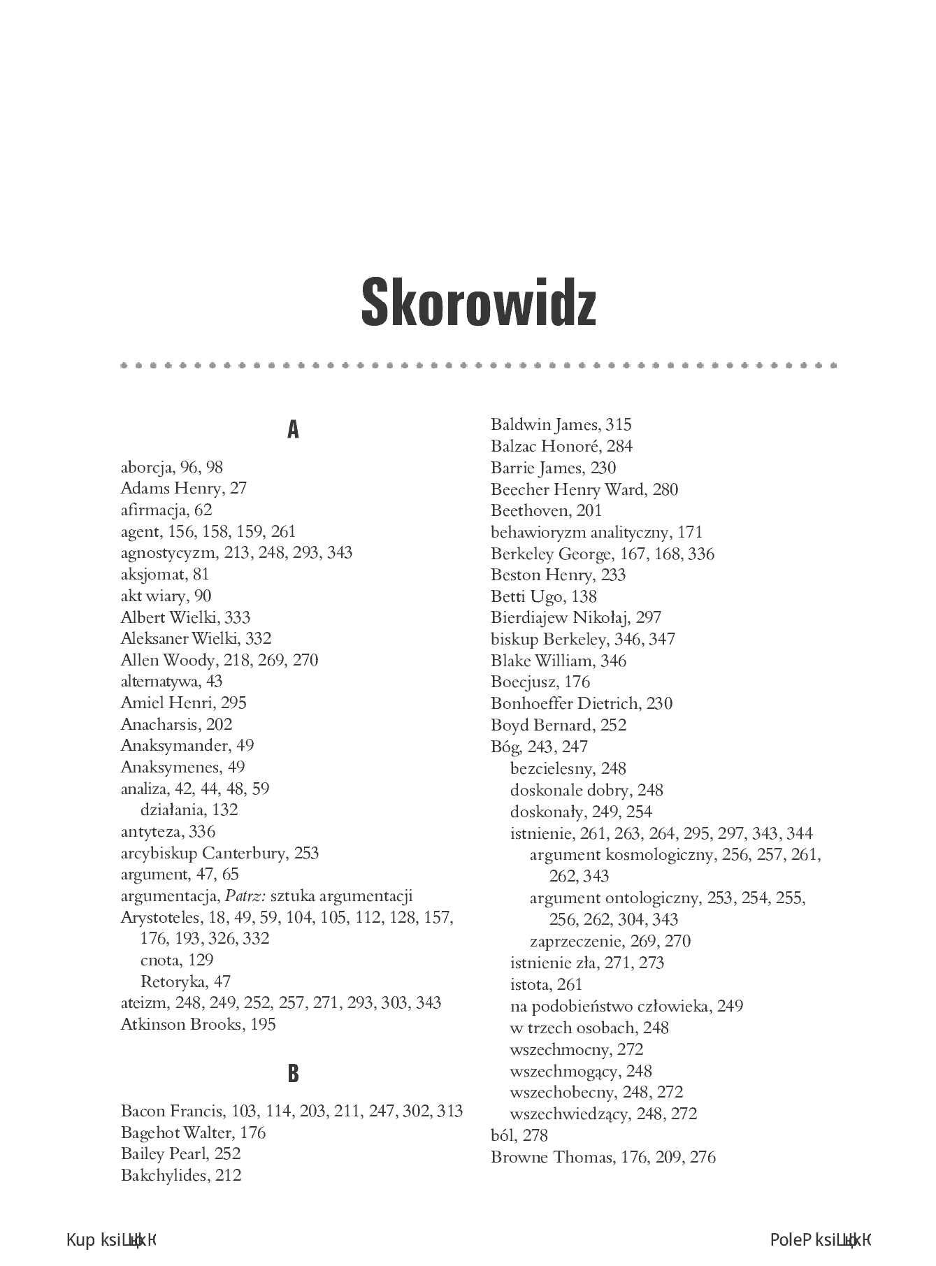 Fragment „Filozofia dla bystrzaków” — strona 29 z 30