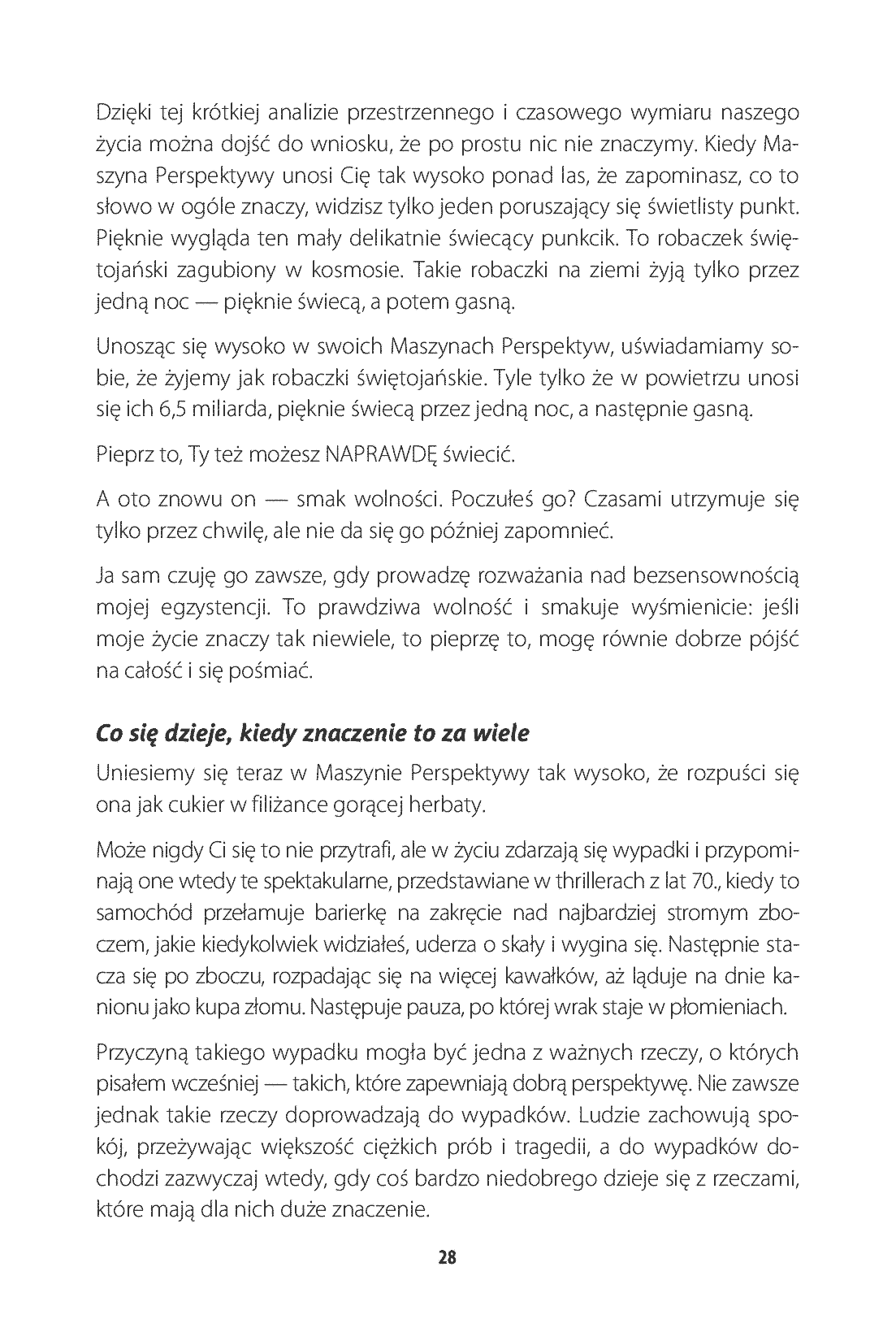 Fragment „Filozofia f**k it, czyli jak osiągnąć spokój ducha” — strona 16 z 23