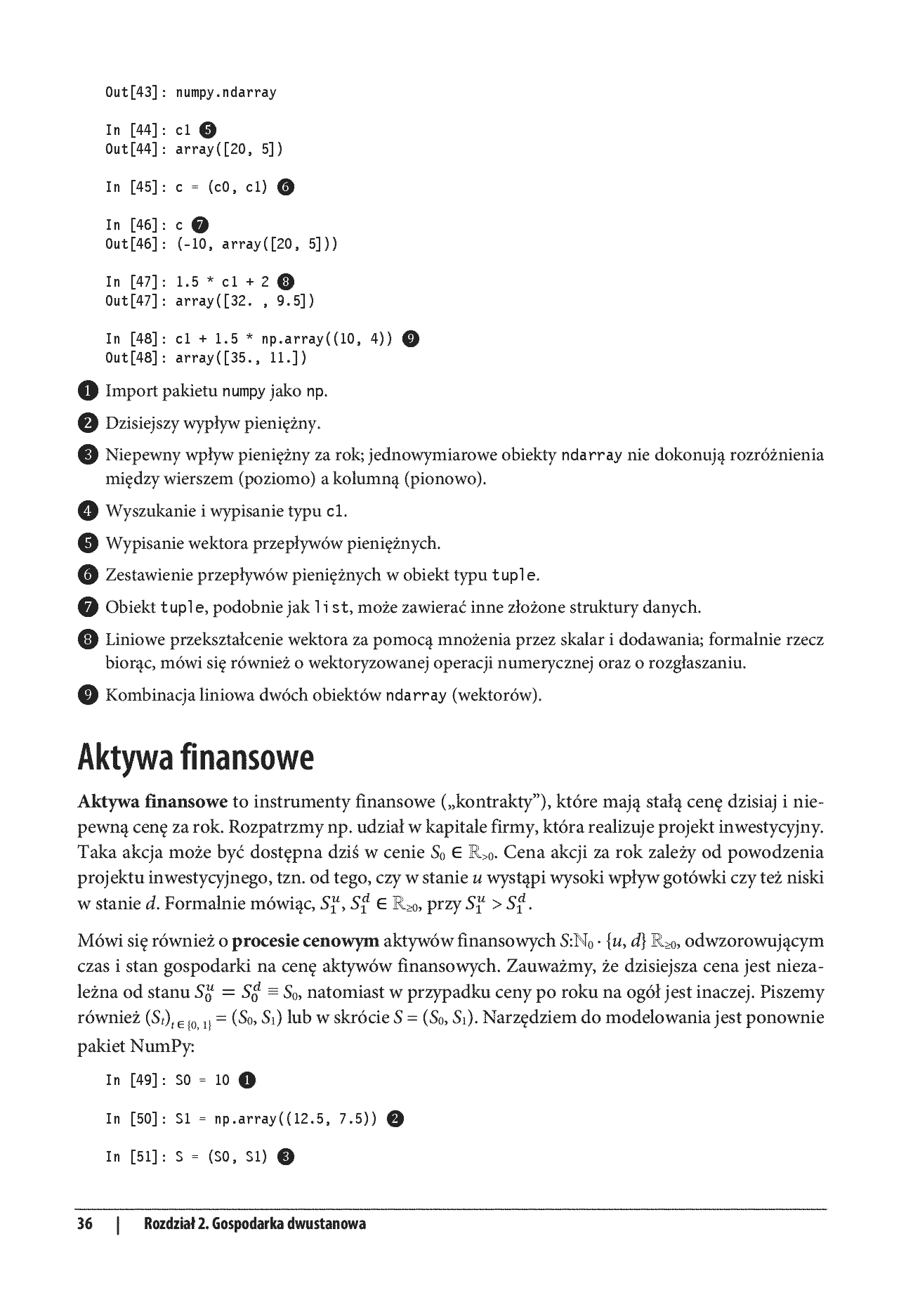 Fragment „Finanse i Python. Łagodne wprowadzenie do teorii finansów” — strona 16 z 30