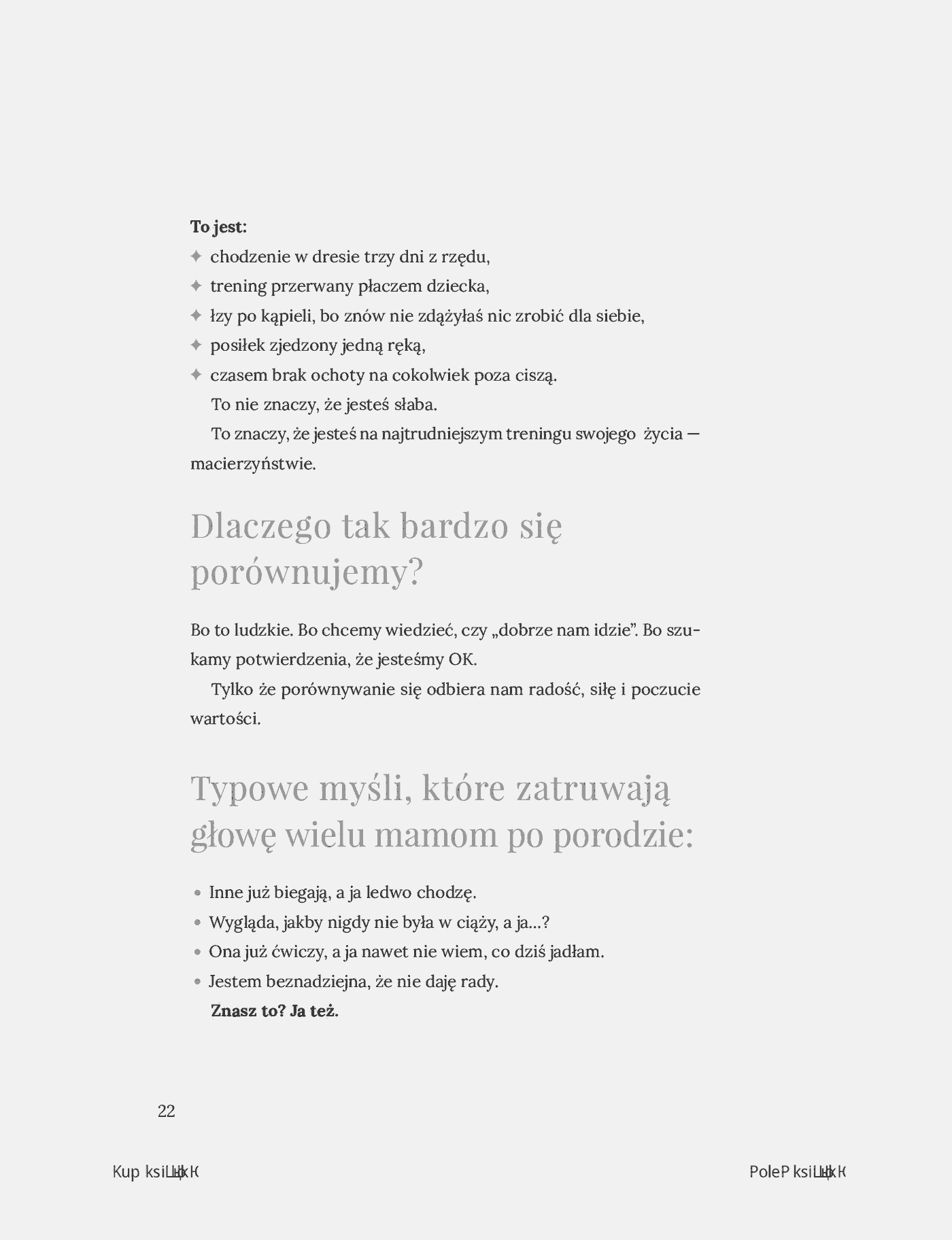Fragment „FIT MAMA. Wróć do formy i znów poczuj się sobą” — strona 20 z 30